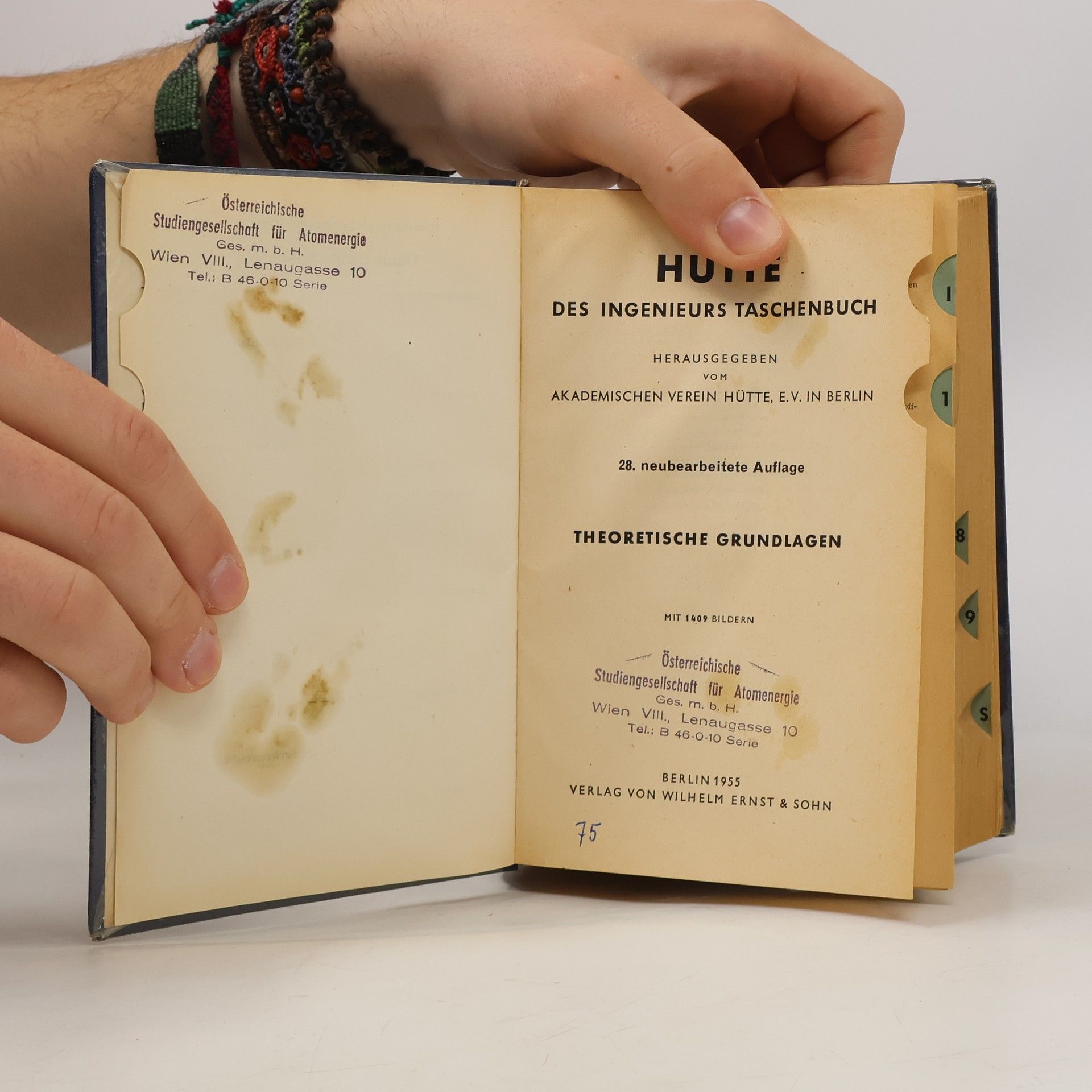 Autorenkollektiv Hütte I. Des Ingenieurs Taschenbuch