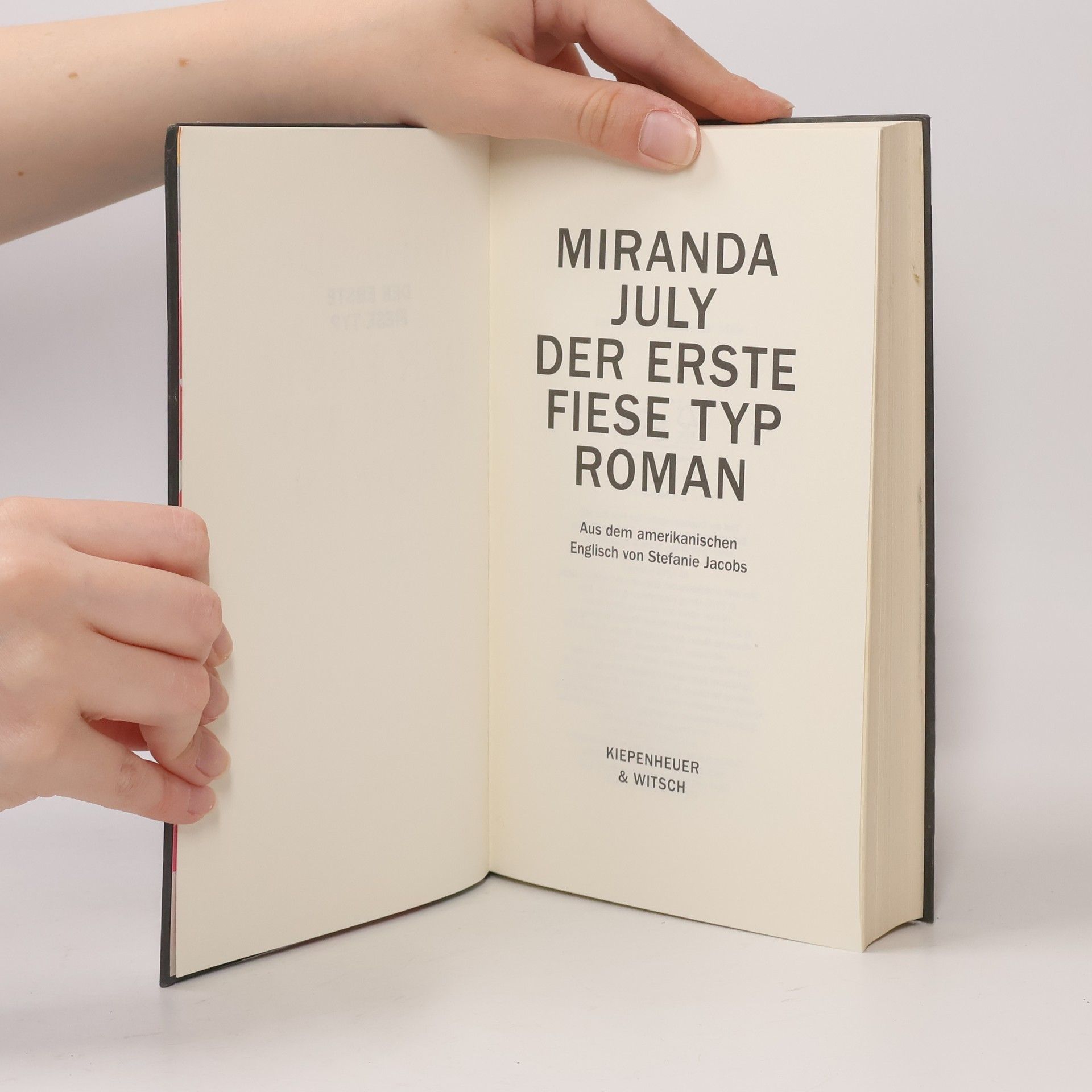 Miranda July Der erste fiese Typ