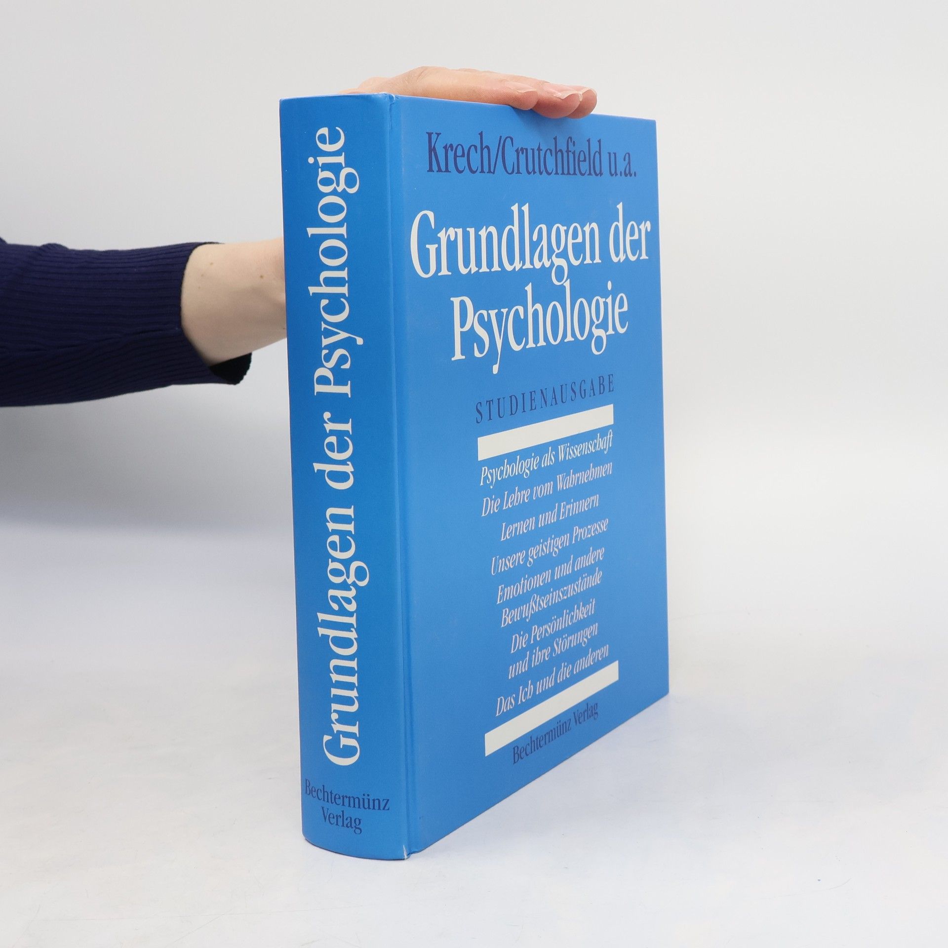 David Krech Grundlagen der Psychologie