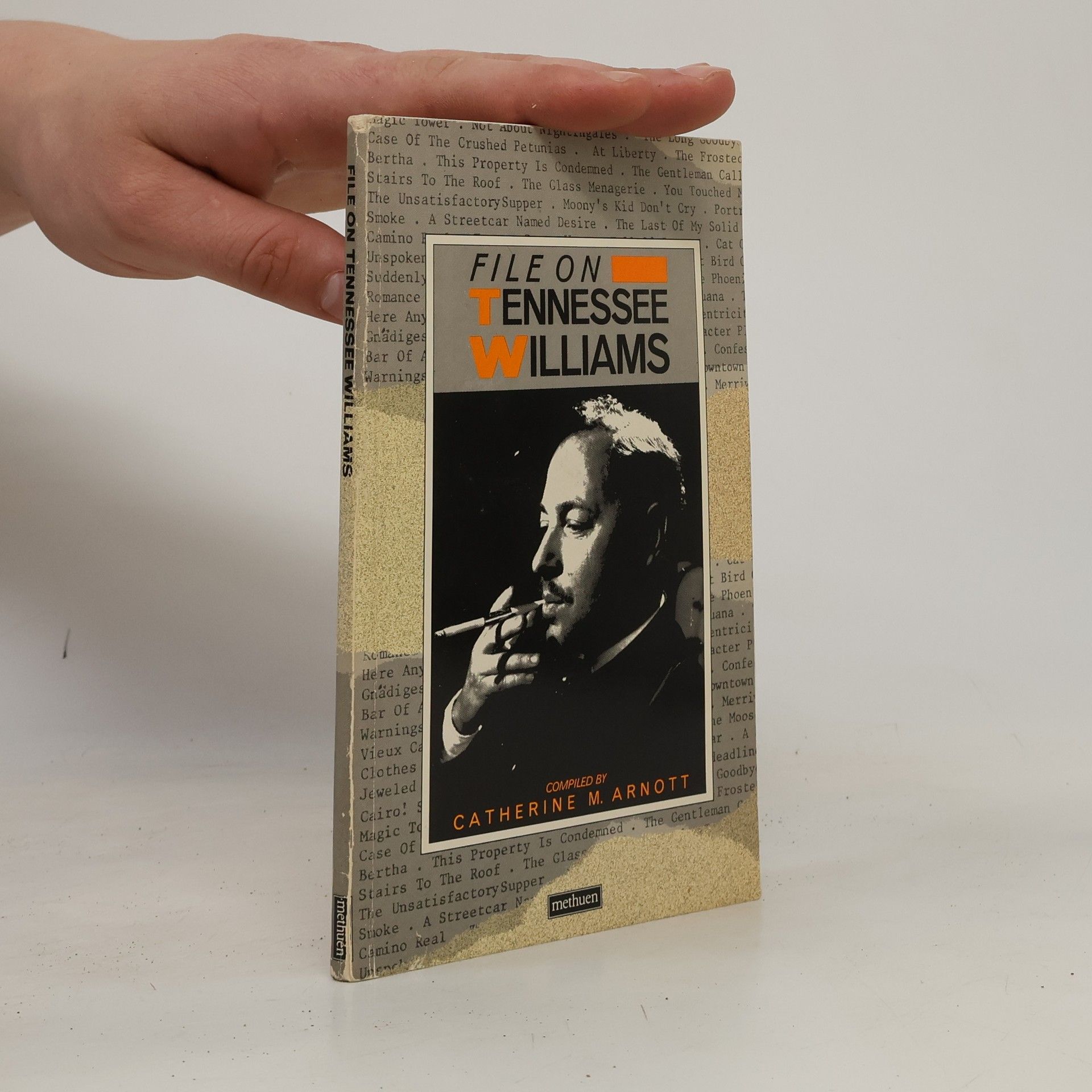 Catherine M. Arnott File On Tennessee Williams