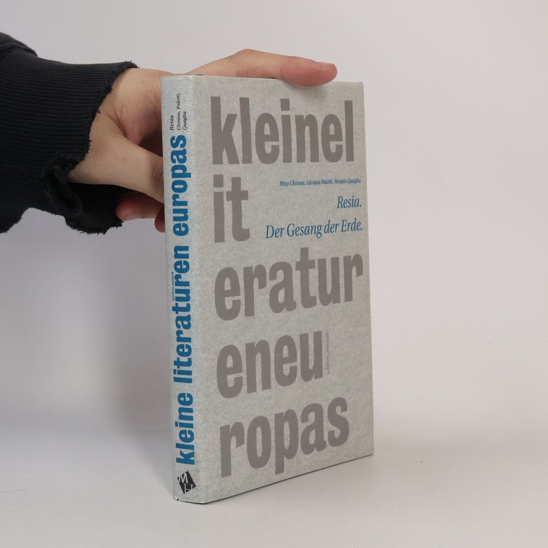 Silvana Paletti Kleine Literaturen Europas