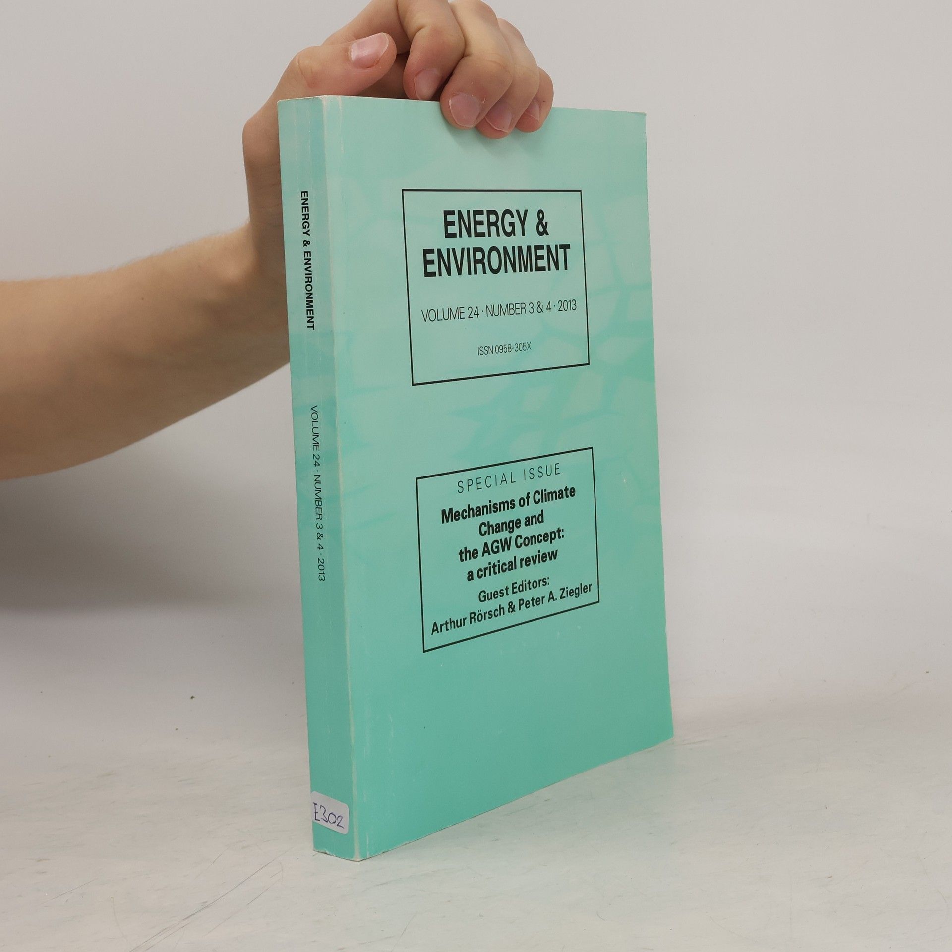 Peter A. Ziegler Energy & Environment 3 & 4