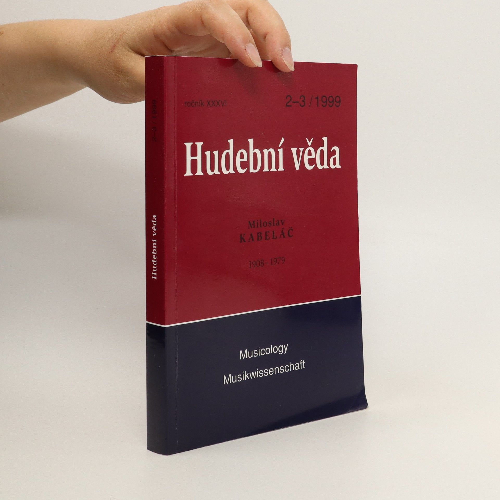 Collectif d'auteurs Hudební věda, Ročník XXXVII. Číslo. 3 - 4 / 2000