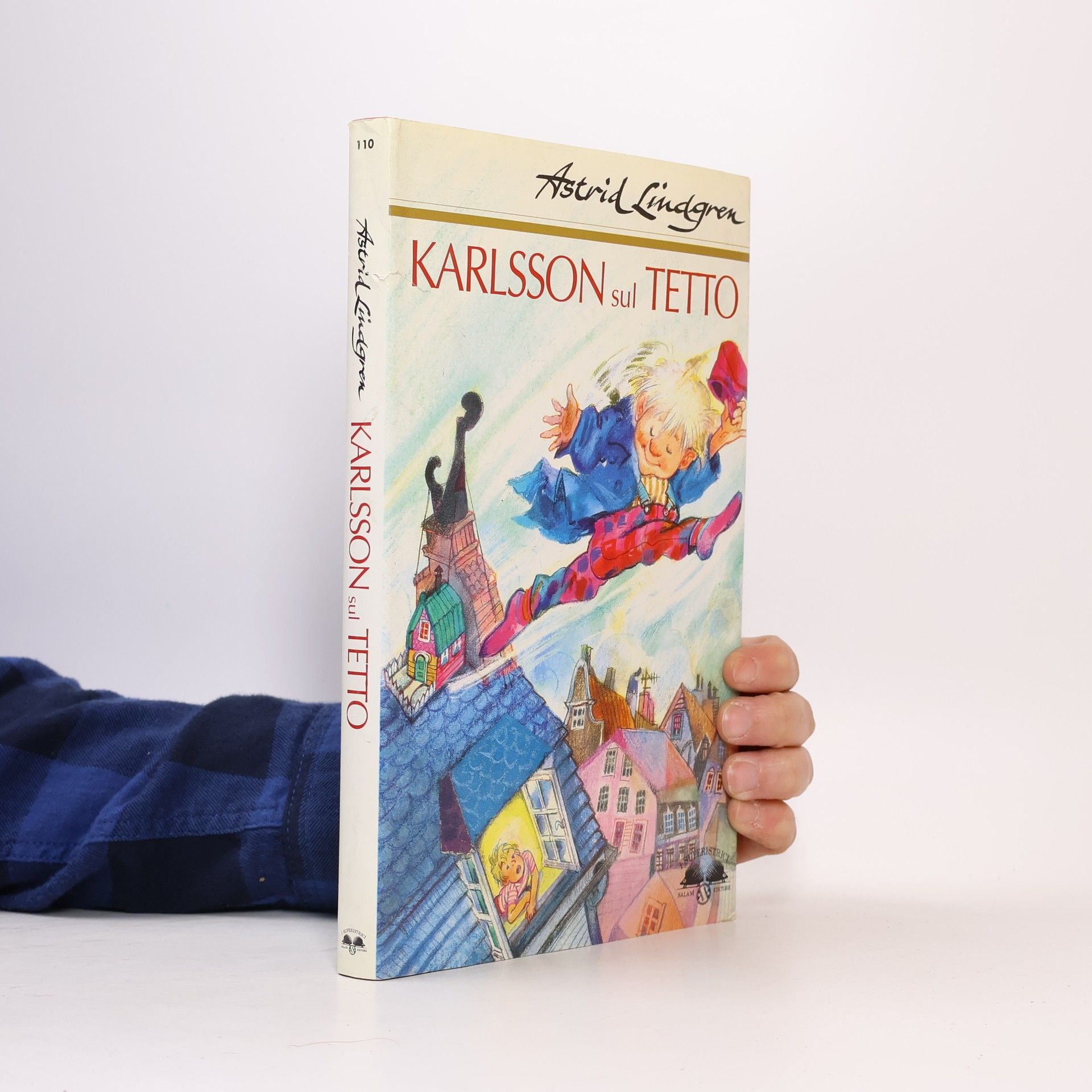 Astrid Lindgrenová Karlsson sul tetto