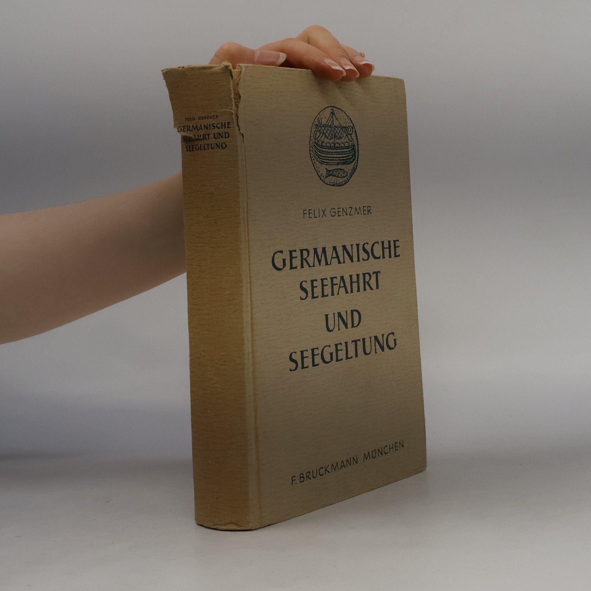 Felix Genzmer Germanische Seefahrt und Seegeltung