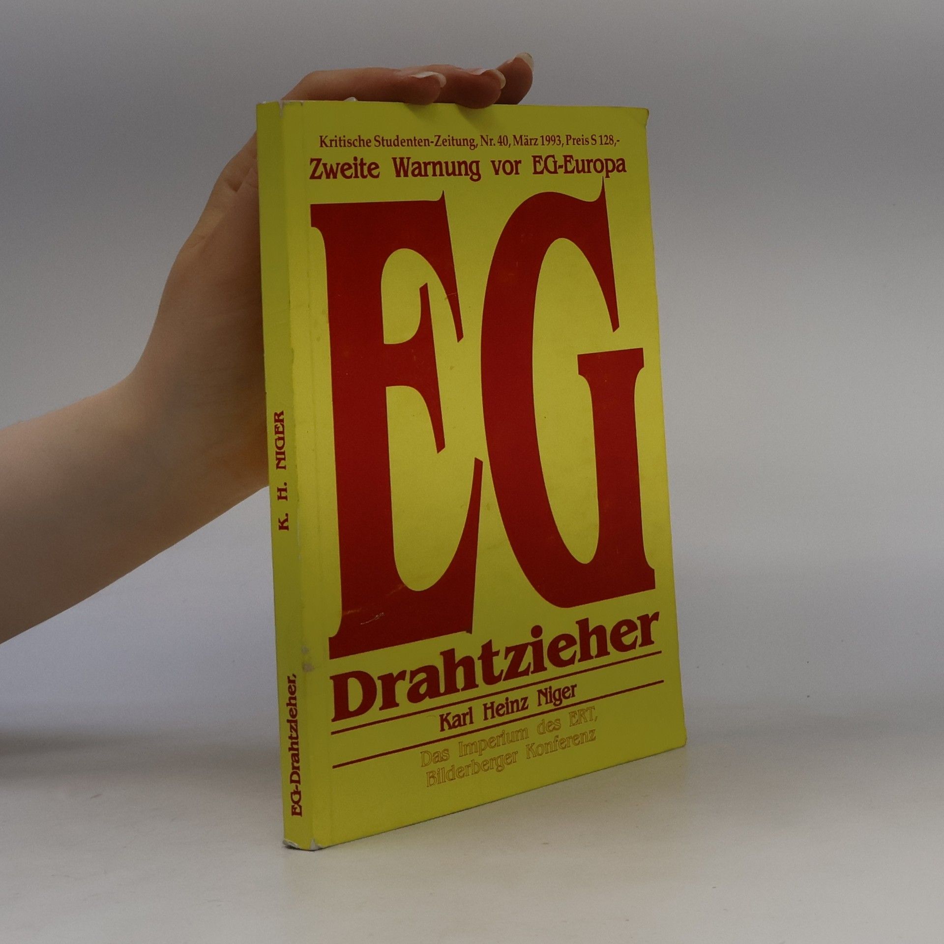 Karl Heinz Niger EG-Drahtzieher