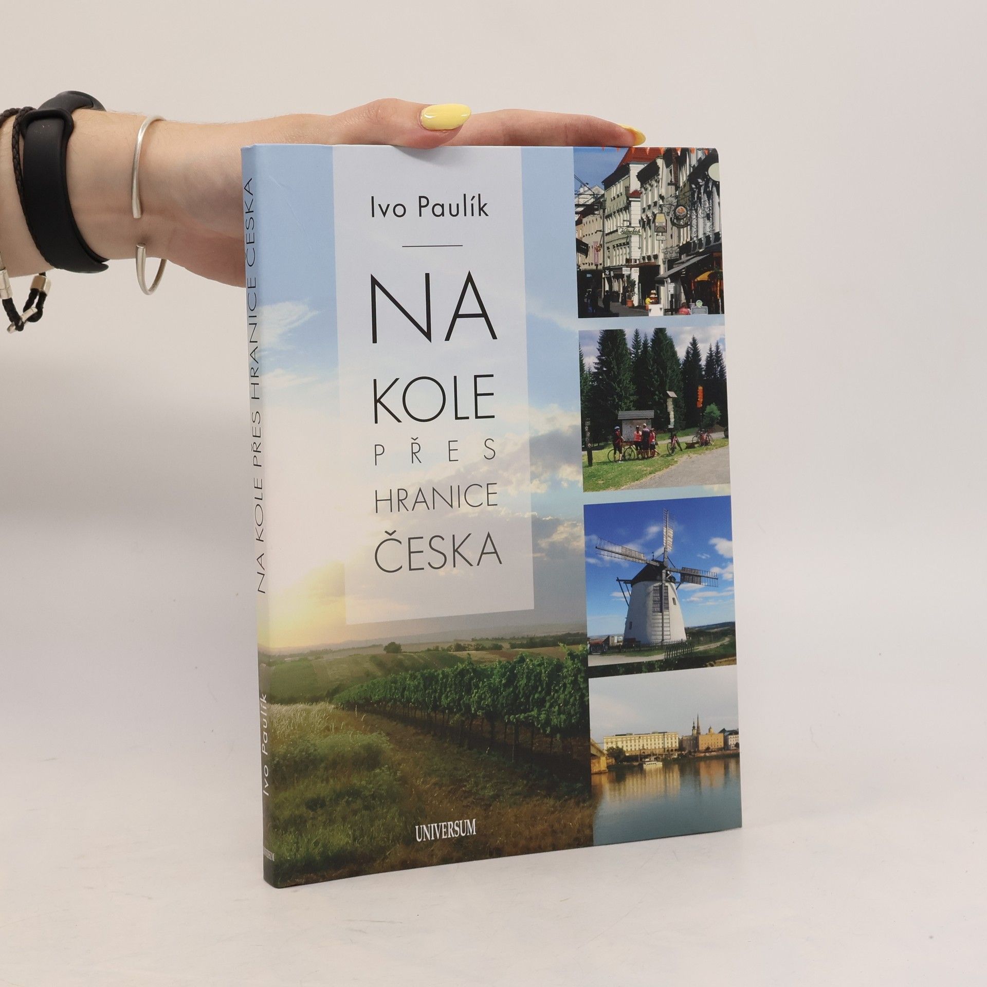 Ivo Paulík Na kole přes hranice Česka