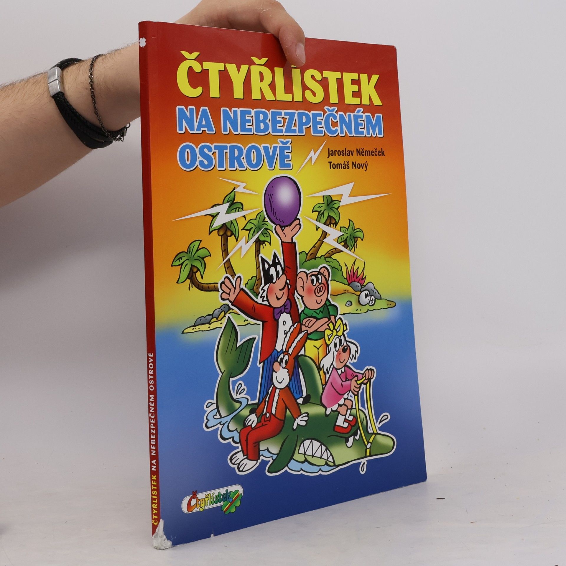 Tomáš Nový Čtyřlístek na nebezpečném ostrově