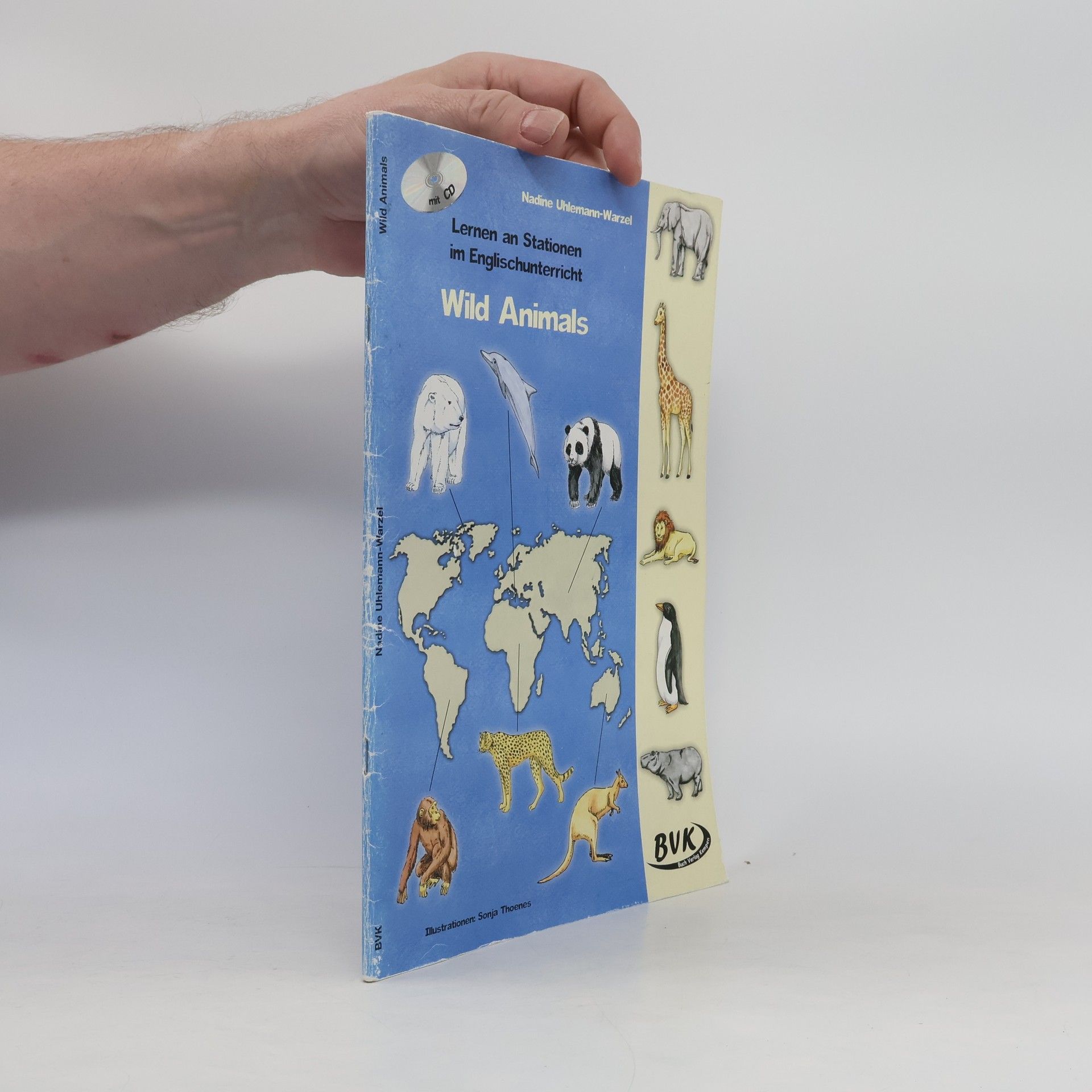 Nadine Uhlemann-Warzel Lernen an Stationen im Englischunterricht - Wild Animals, m. Audio-CD