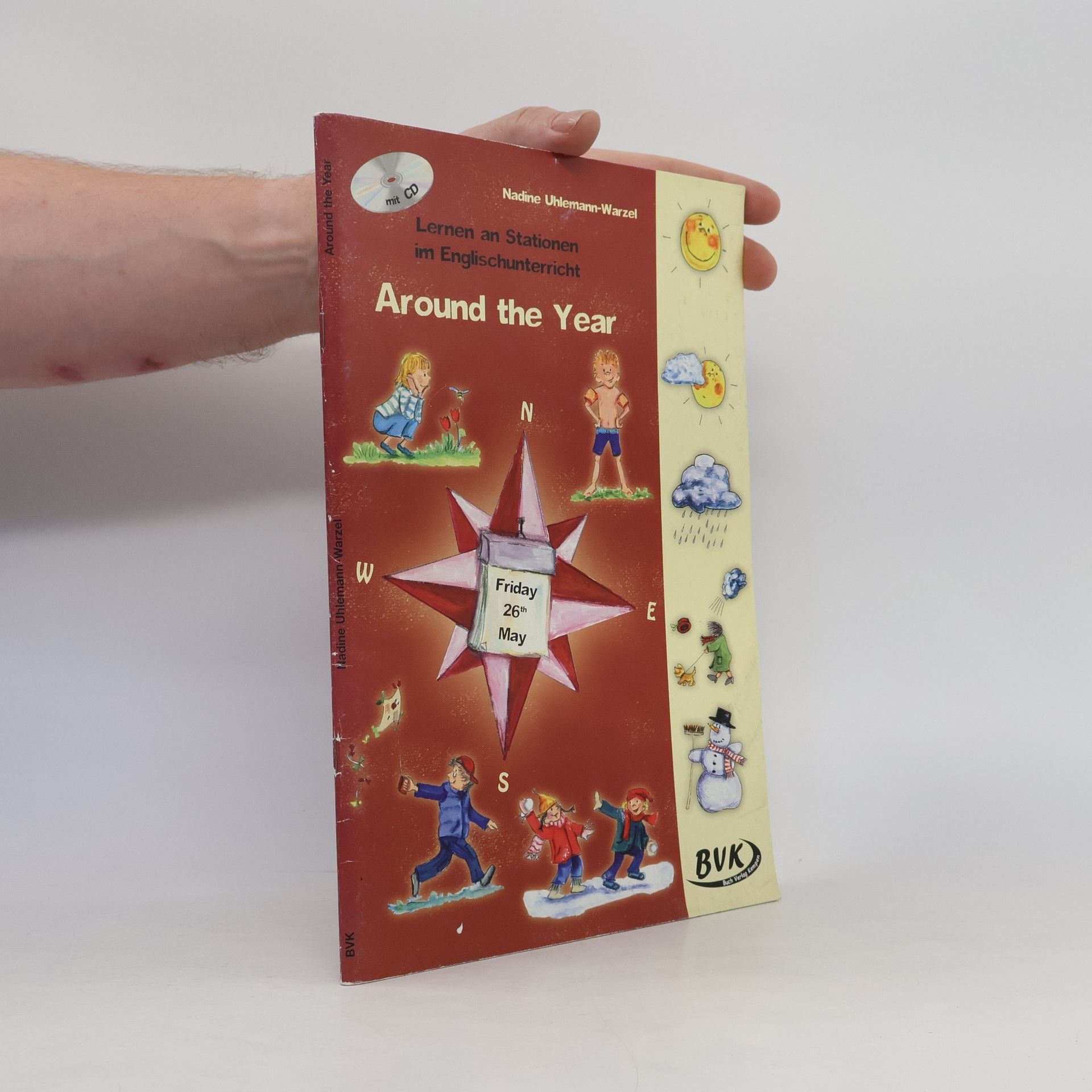 Nadine Uhlemann-Warzel Lernen an Stationen im Englischunterricht - Around the Year, m. Audio-CD