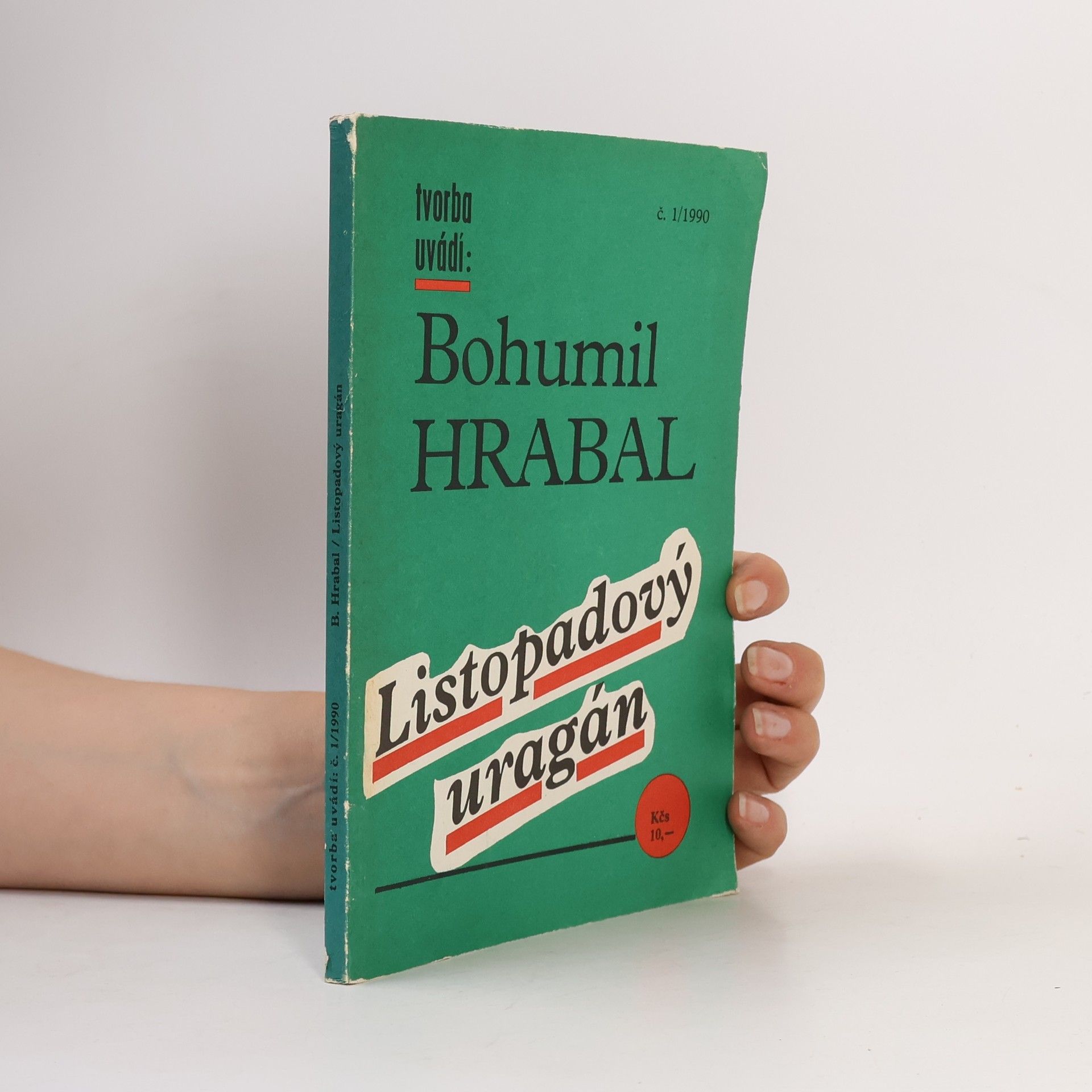 Bohumil Hrabal Listopadový uragán
