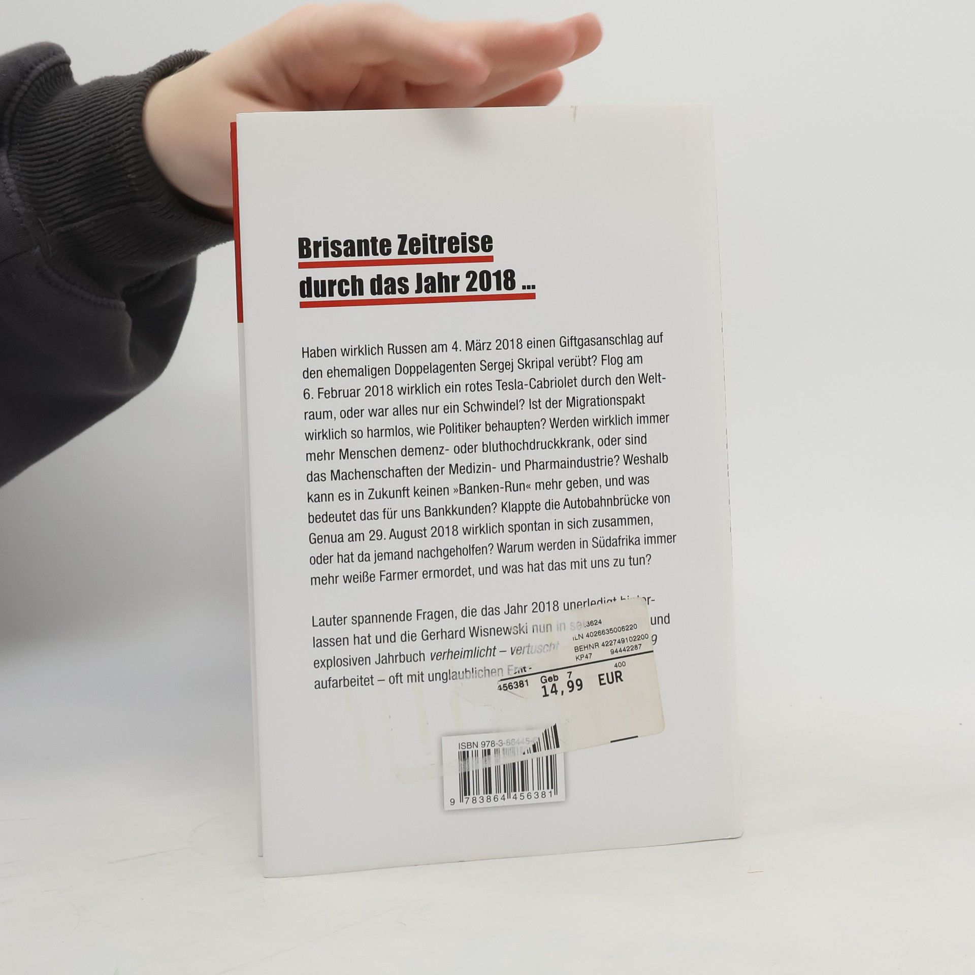 Gerhard Wisnewski verheimlicht – vertuscht – vergessen 2019