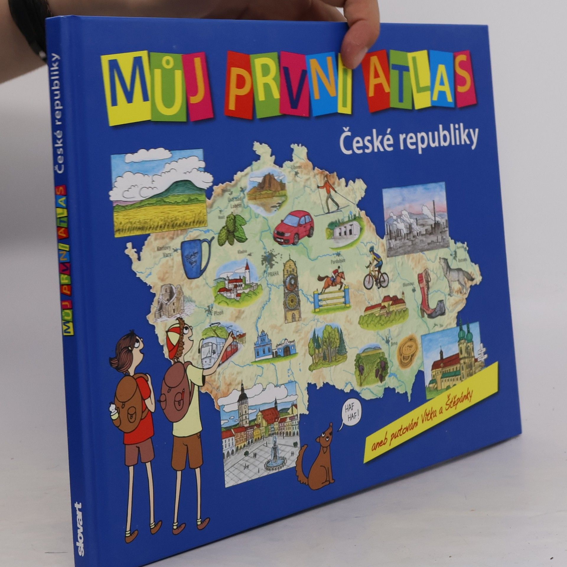 Můj první atlas České republiky aneb Putování Vítka a Štěpánky