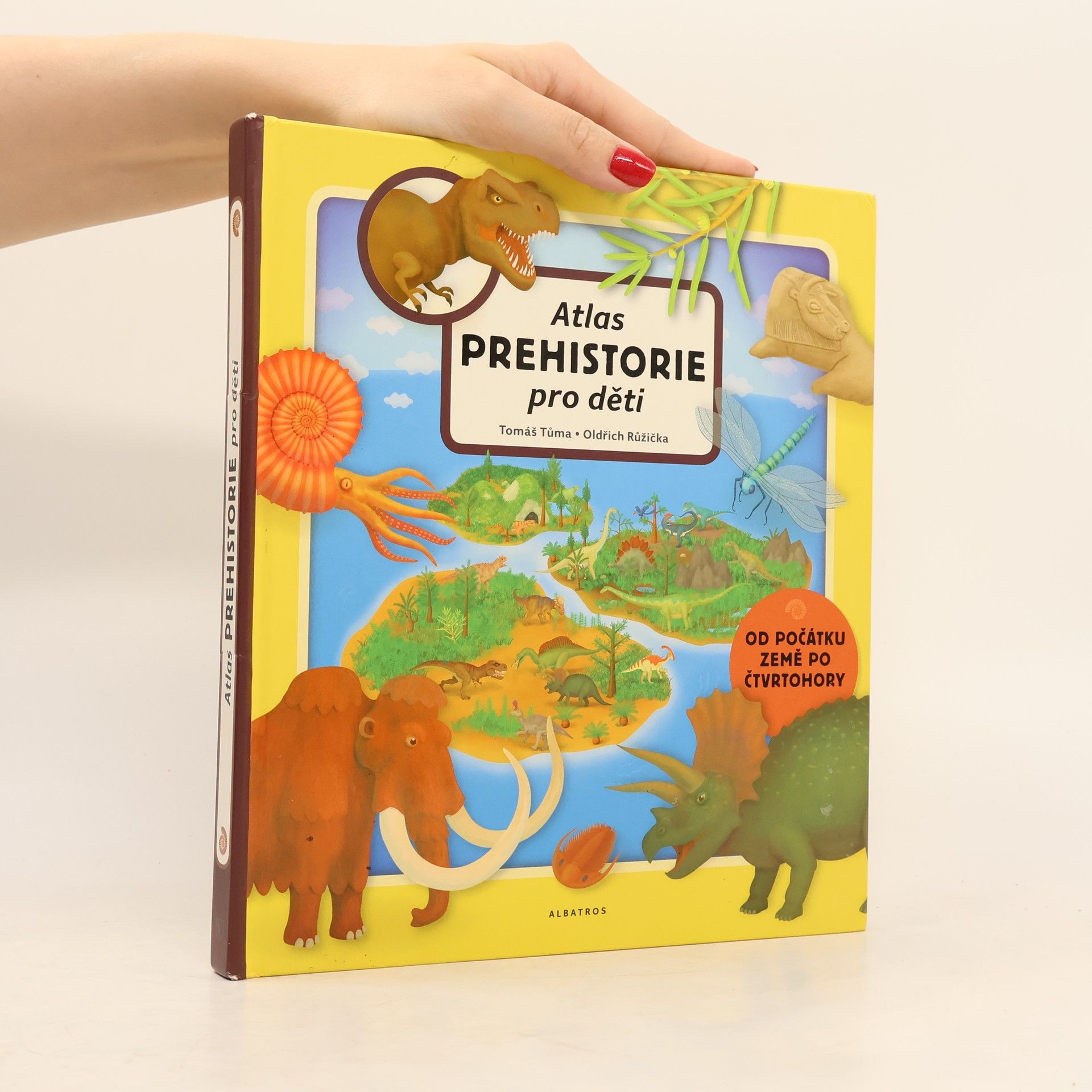 Atlas prehistorie pro děti. Od počátku Země po čtvrtohory