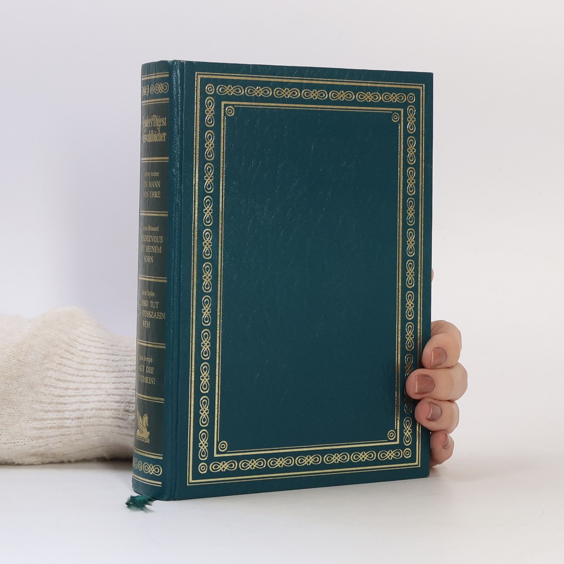 Mark Joseph Reader's Digest Auswahlbücher. Ein Mann von Ehre. Rendezvous mit meinem Sohn. Jumbo tut der Stoßzahn weh. Jagt die Potemkin!