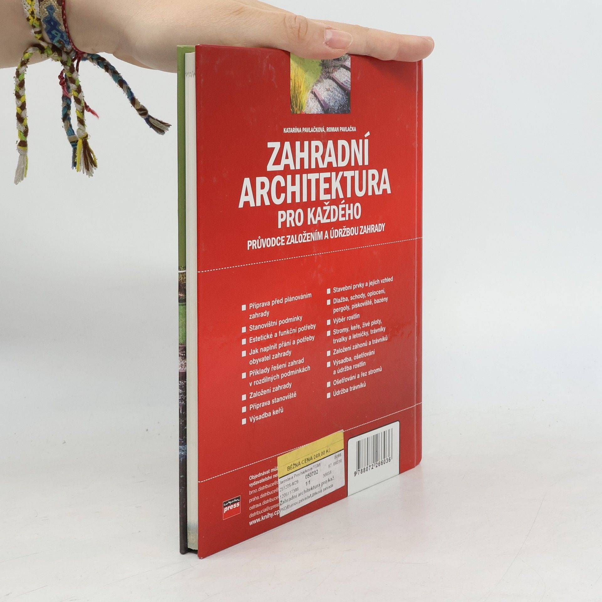 Katarína Pavlačková Zahradní architektura pro každého