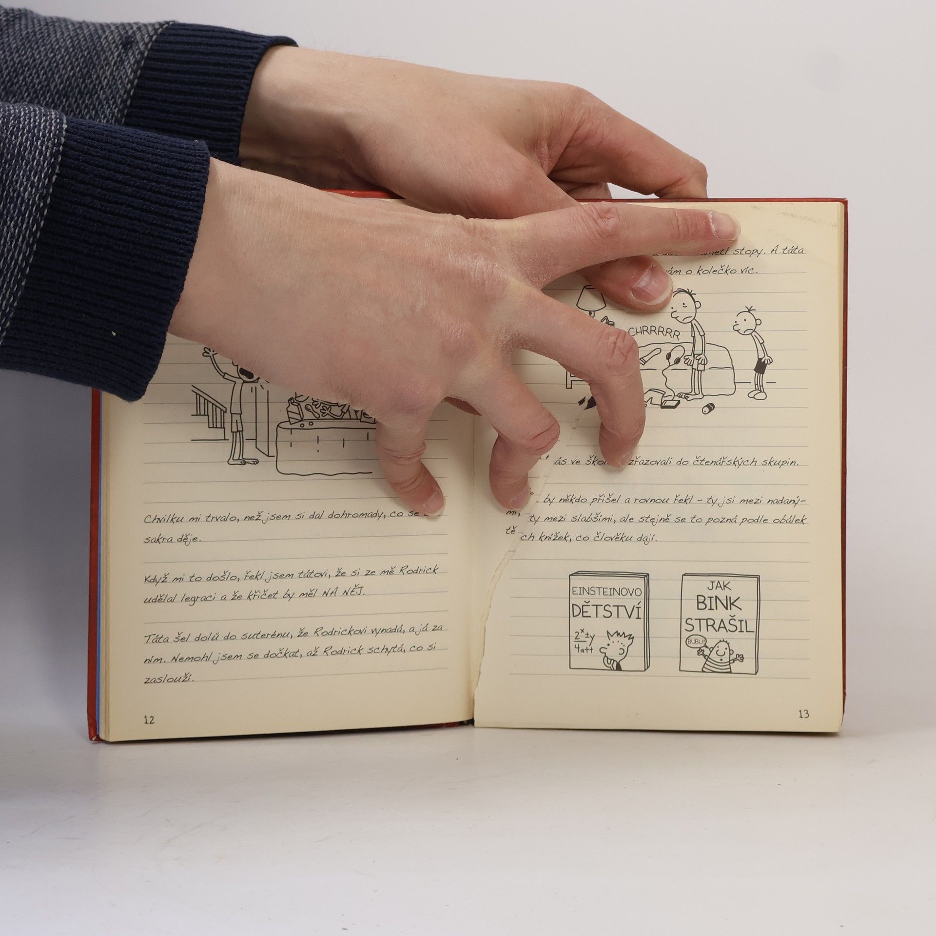 Jeff Kinney Deník malého poseroutky 1