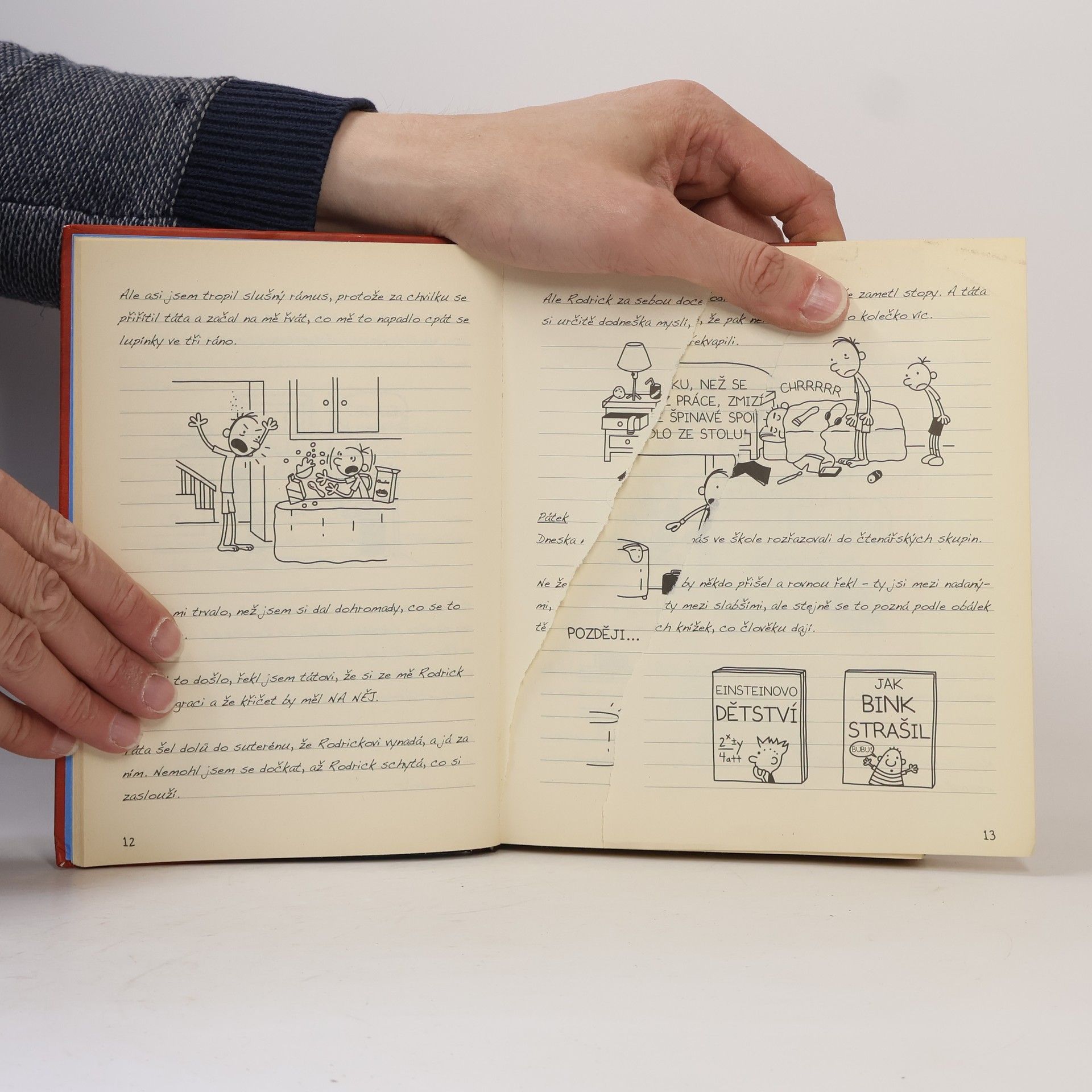 Jeff Kinney Deník malého poseroutky 1