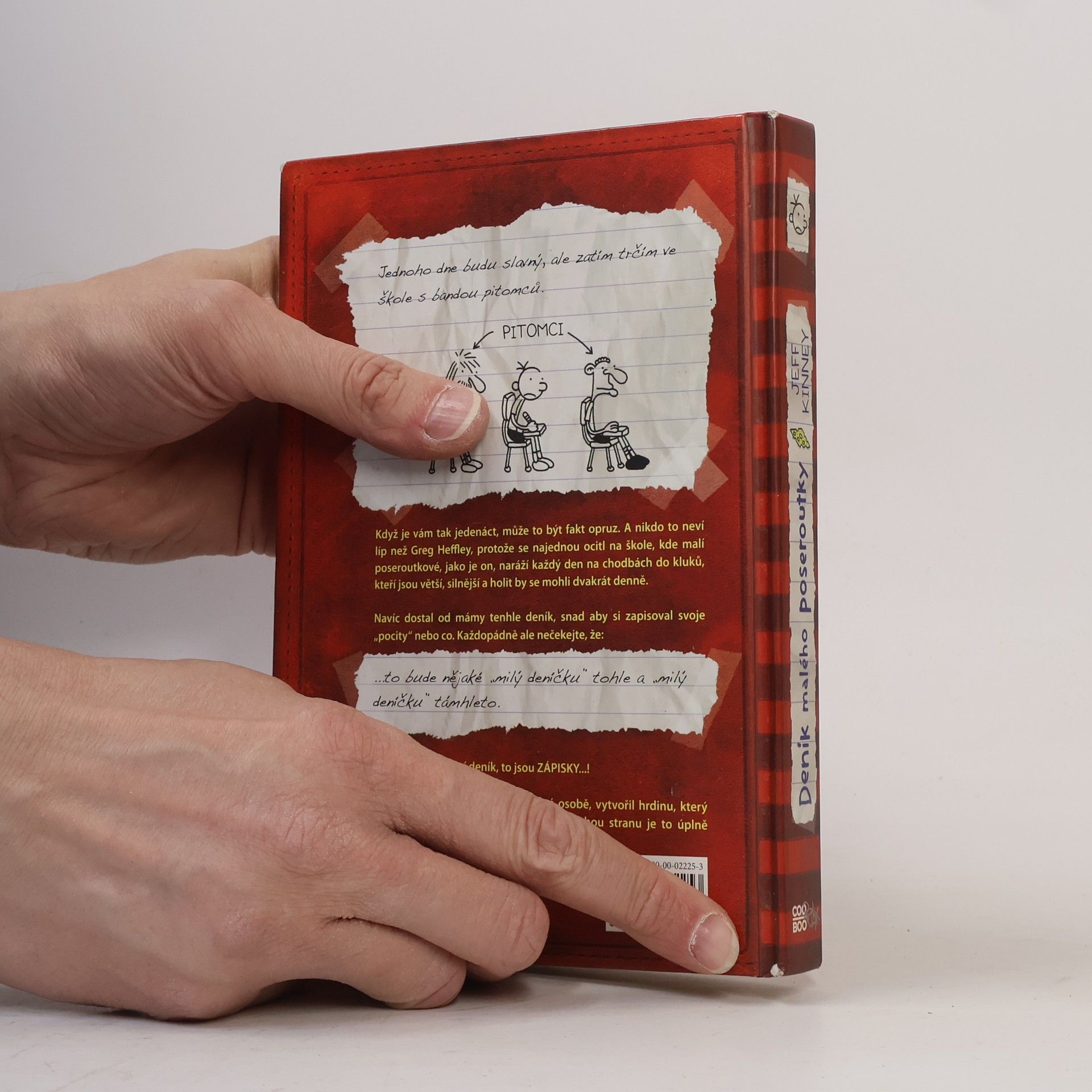 Jeff Kinney Deník malého poseroutky 1
