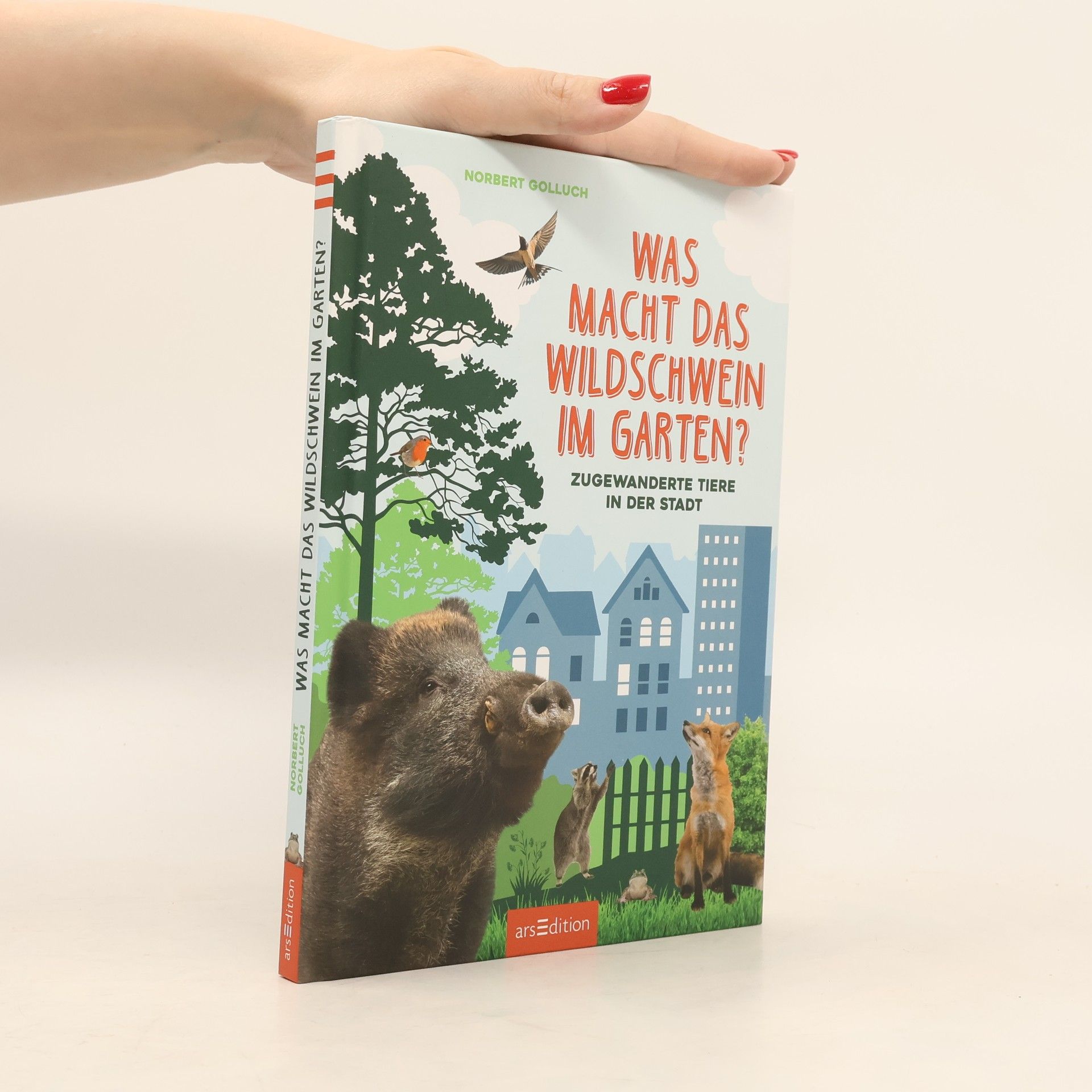 Was macht das Wildschwein im Garten?