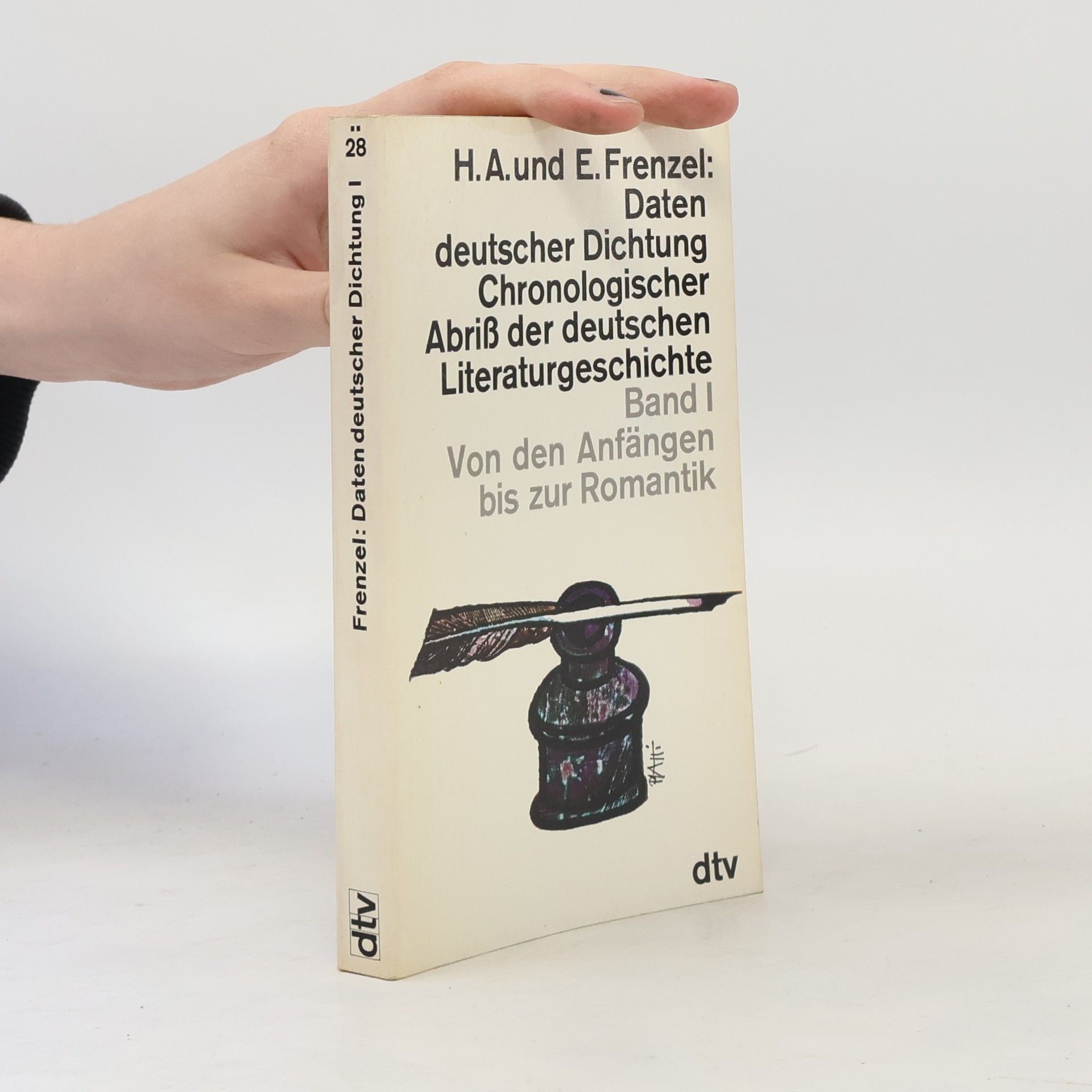 Herbert A. Frenzel Daten deutscher Dichtung I