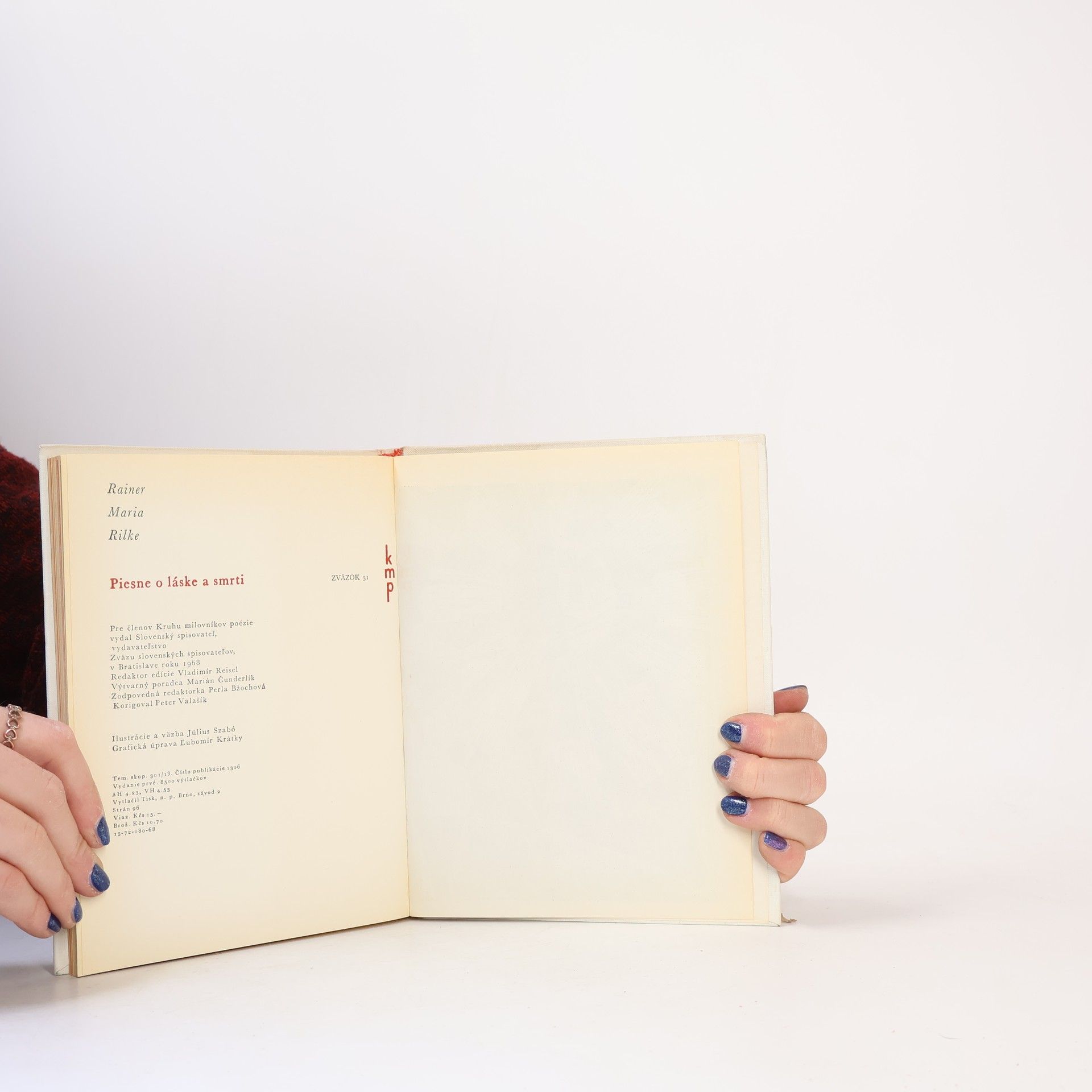 Rainer Maria Rilke Piesne o láske a smrti