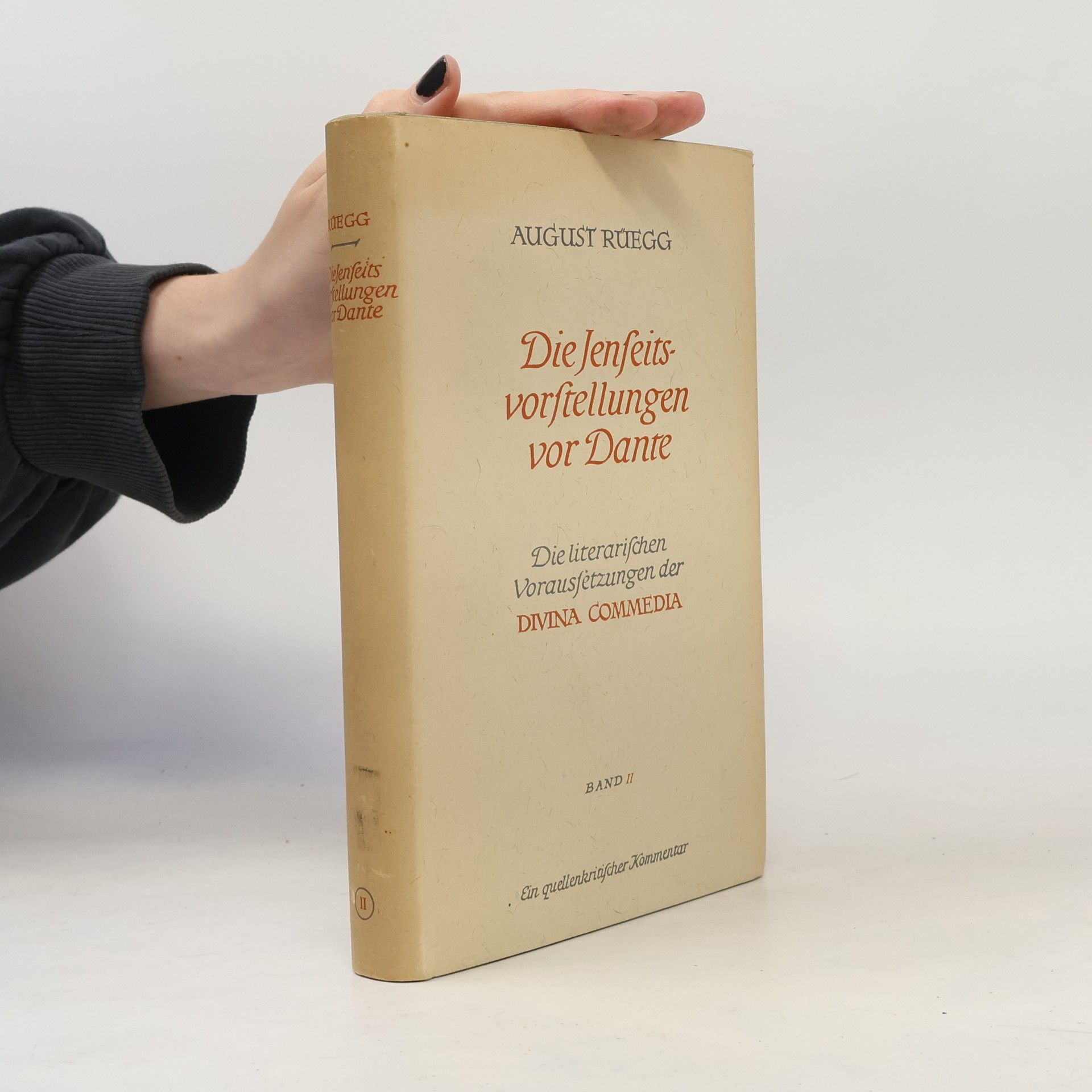 August Ruegg Die Jenseitsvorstellungen vor Dante II
