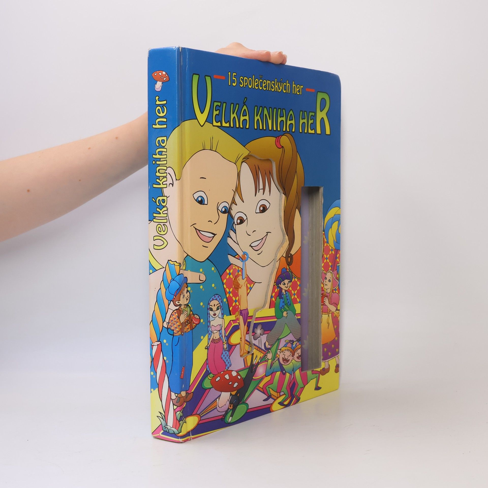 Autores varios Velká kniha her 15 společenských her