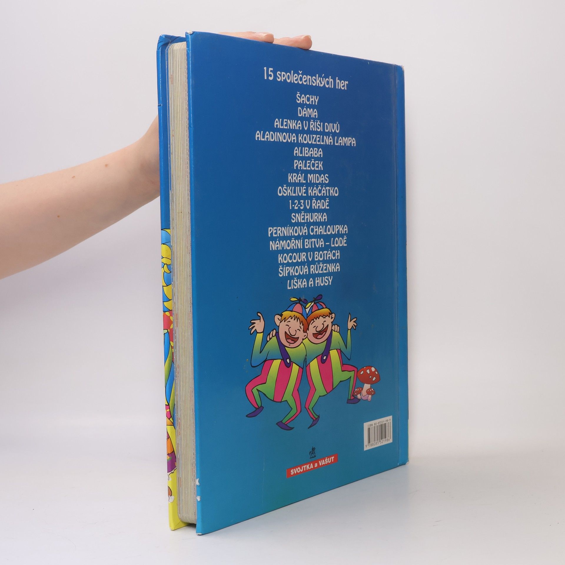 Autores varios Velká kniha her 15 společenských her