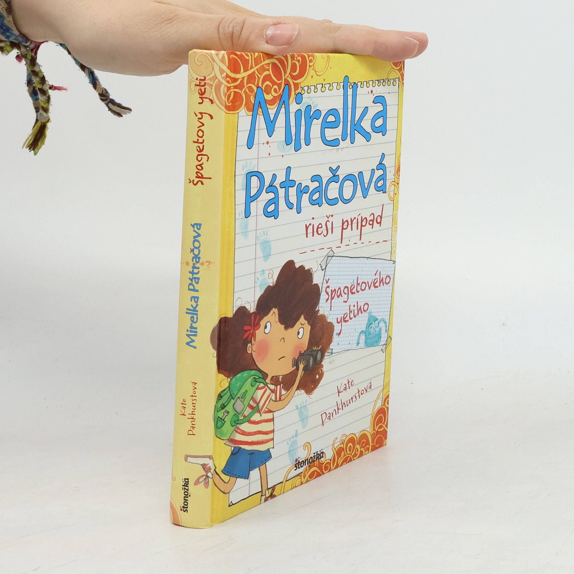 Kate Pankhurst Mirelka Pátračová rieší prípad Špagetového yetiho