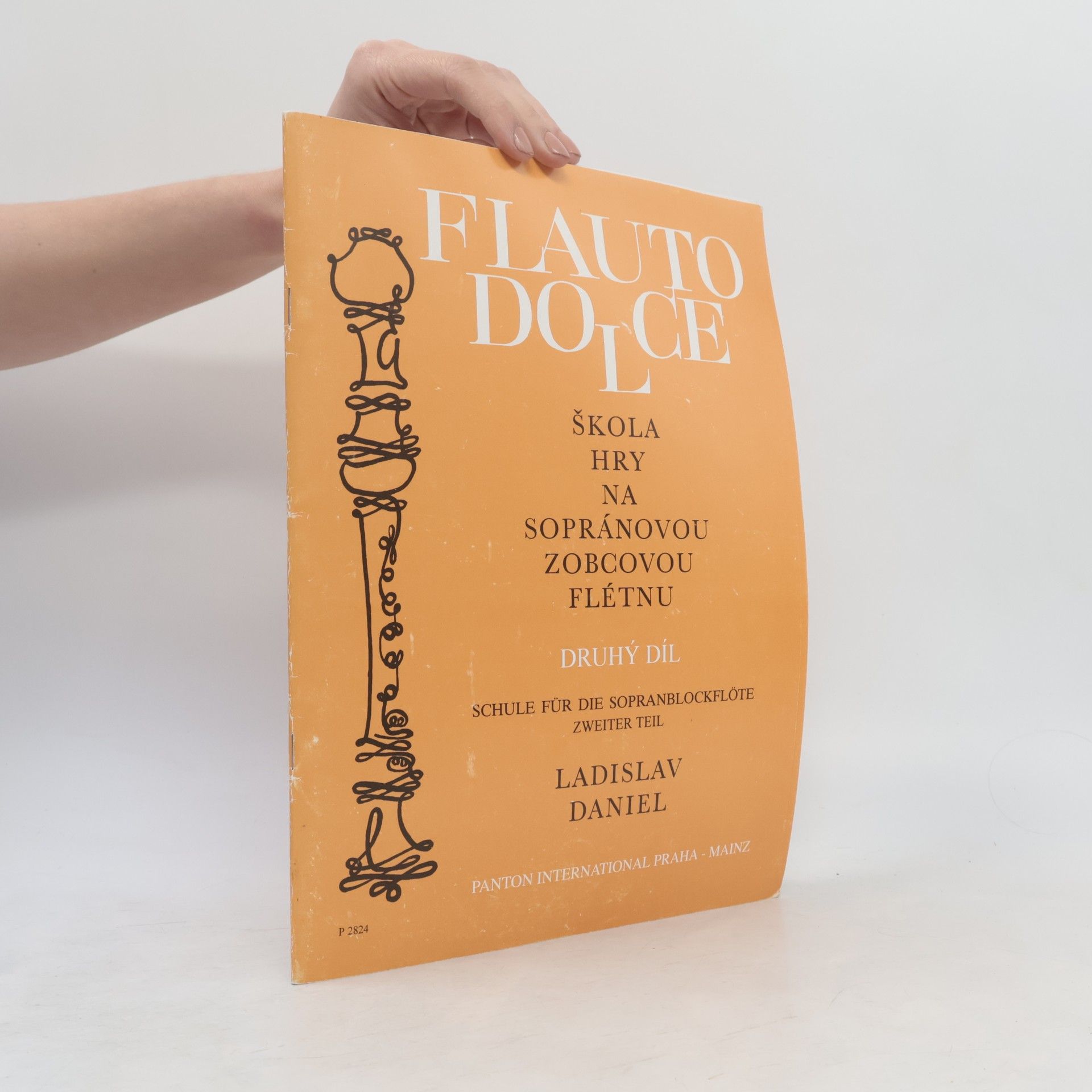 Ladislav Daniel Flauto dolce - škola hry na sopránovou zobcovou flétnu 2. díl