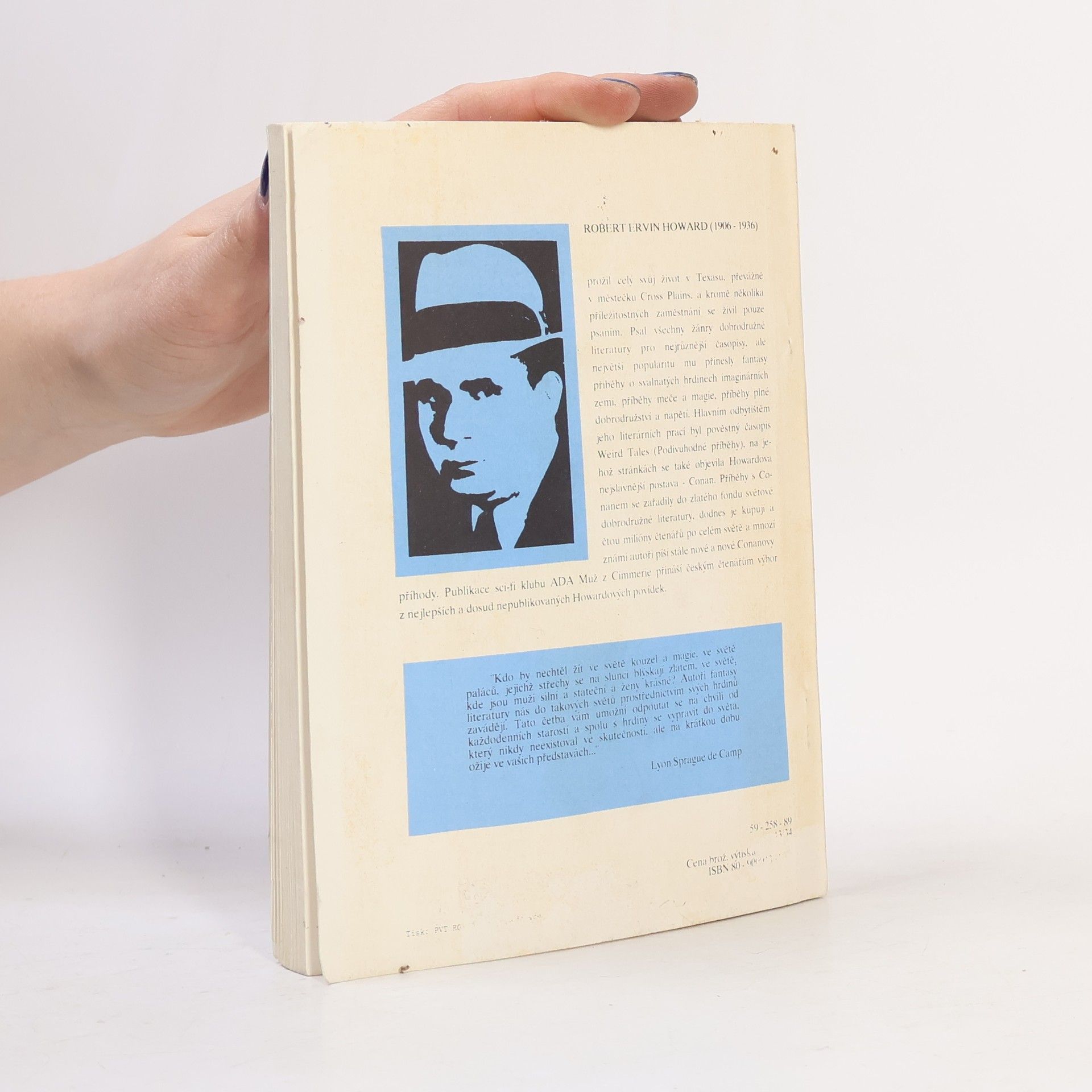 Robert E. Howard Muž z Cimmerie