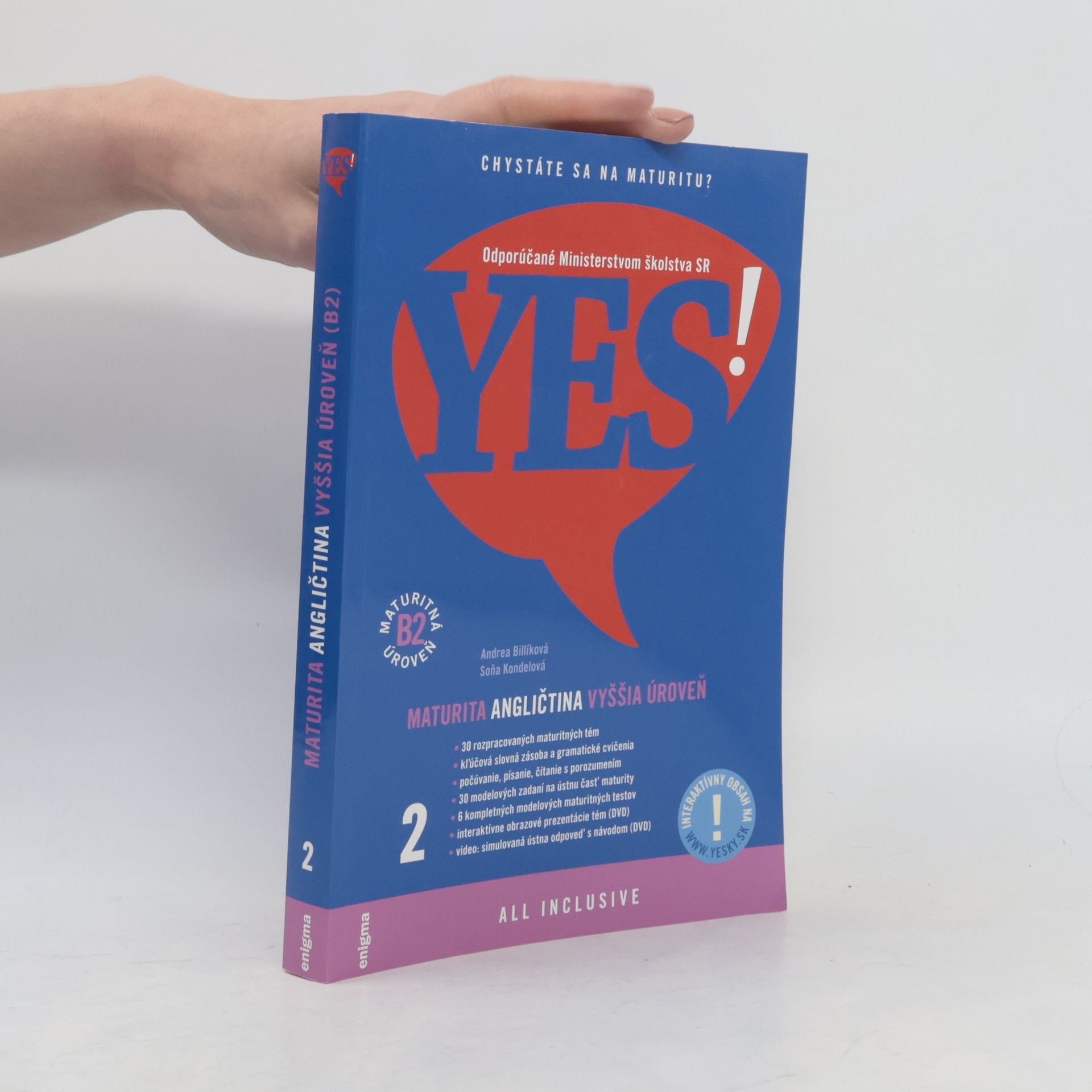 Various authors Yes! Maturita - Angličtina - Vyššia úroveň 2