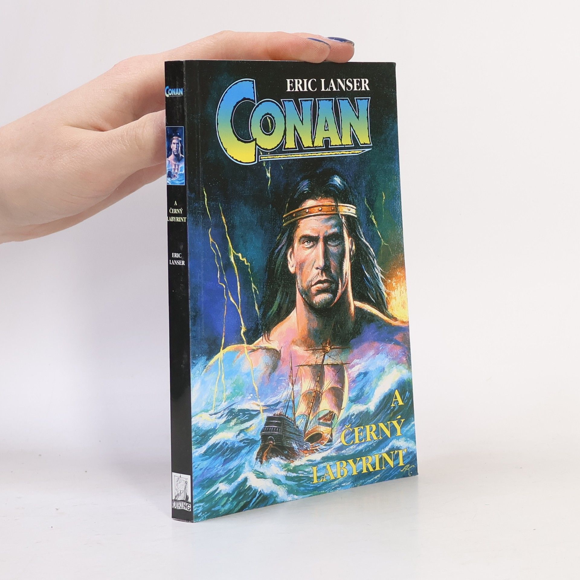 Eric Lanser Conan a Černý labyrint