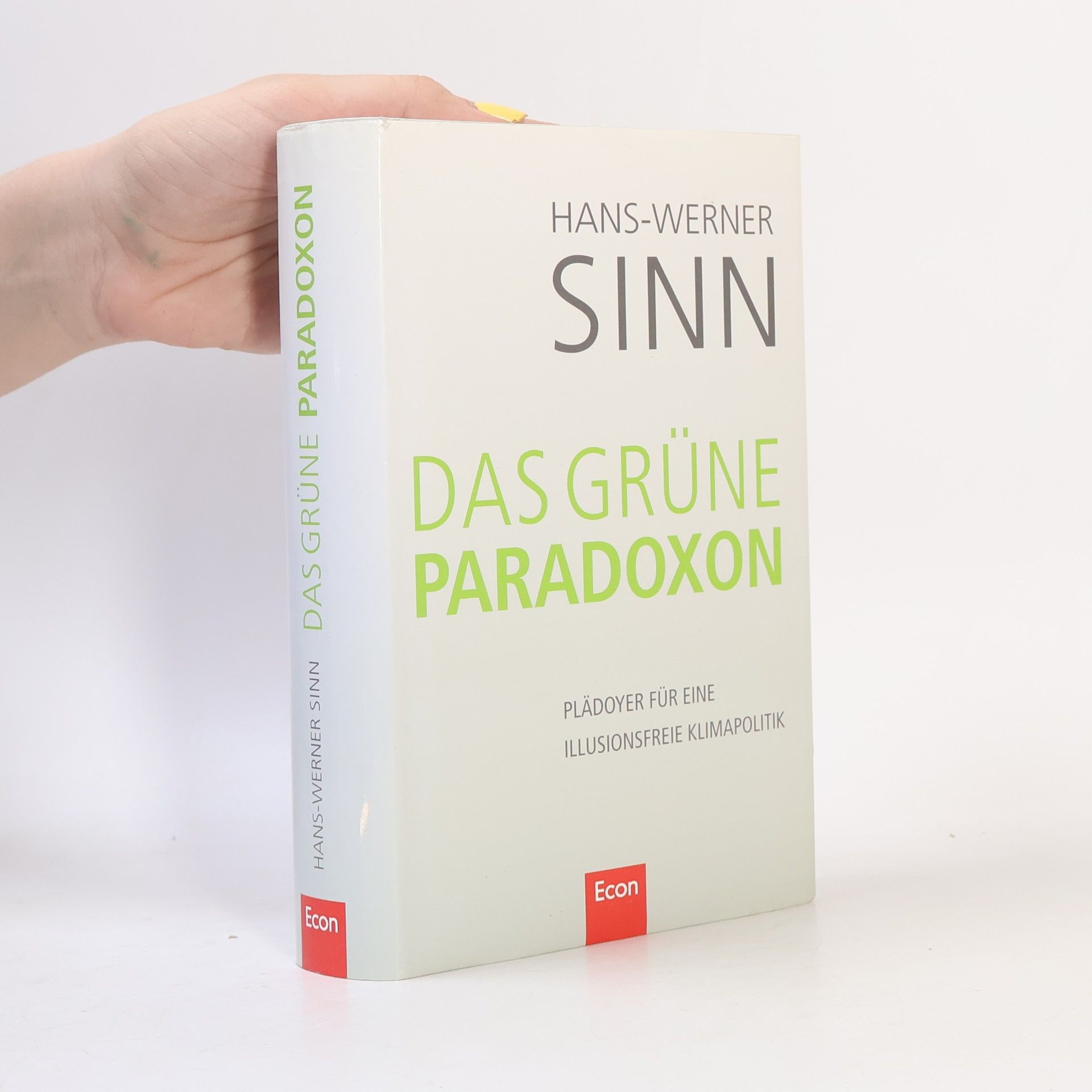 Werner Sinn Das grüne Paradoxon