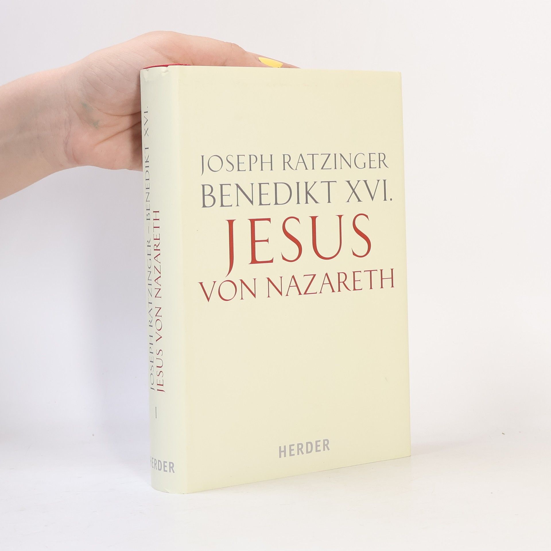 Joseph Ratzinger Jesus von Nazareth. Erster Teil, Von der Taufe im Jordan bis zur Verklärung