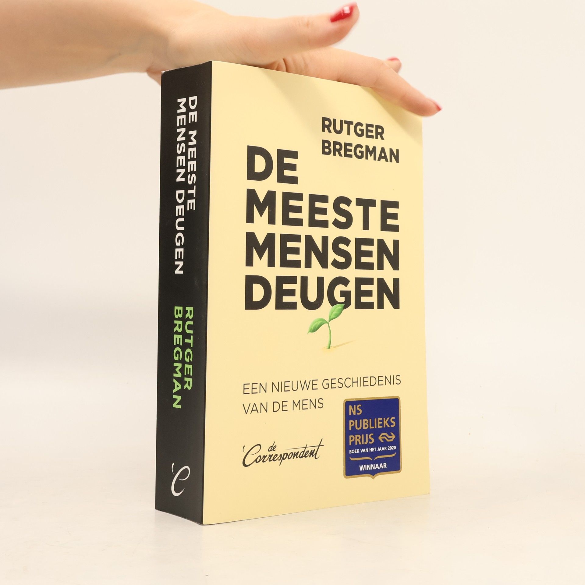 Rutger Bregman De meeste mensen deugen. Een nieuwe geschiedenis van de mens