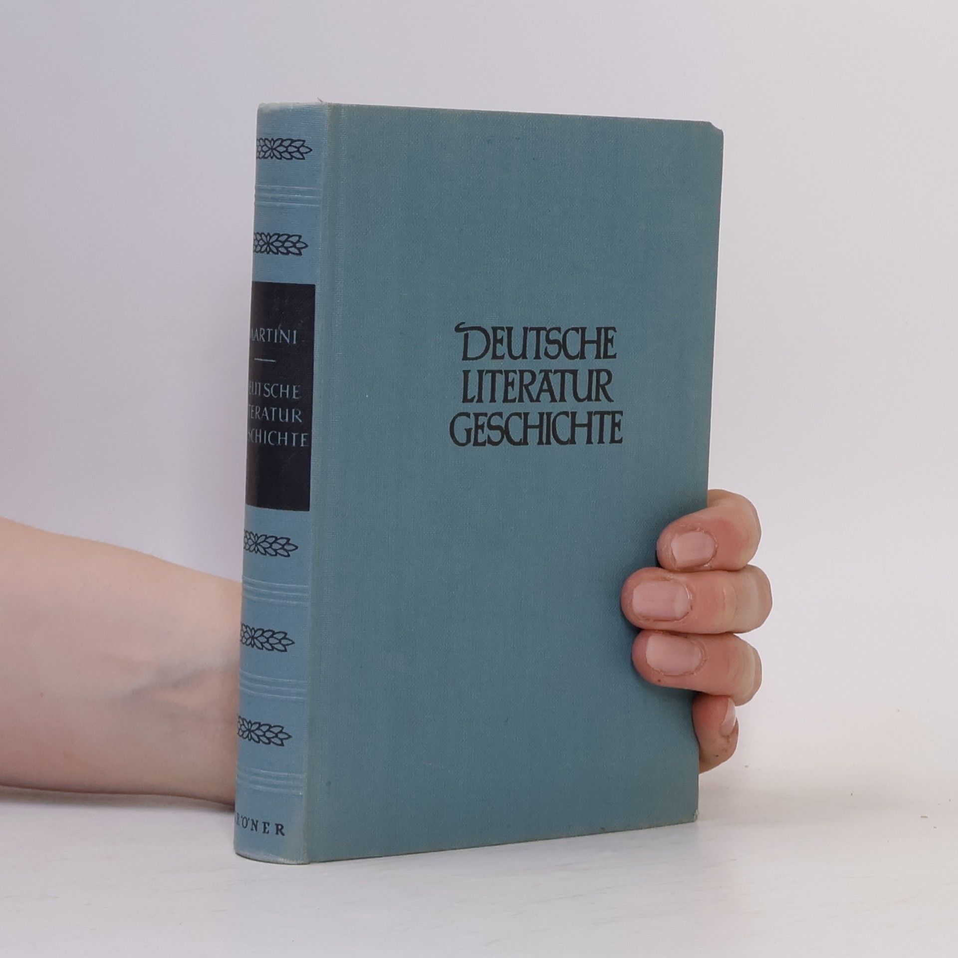 Fritz Martini Deutsche Literatur Geschichte