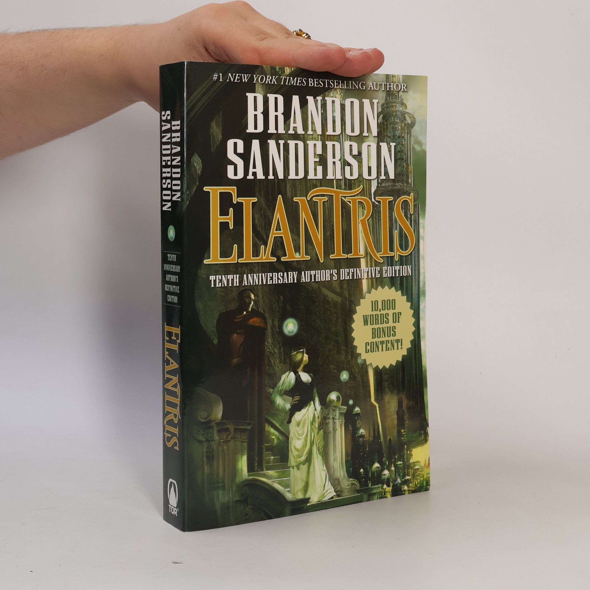 Brandon Sanderson Elantris, English edition