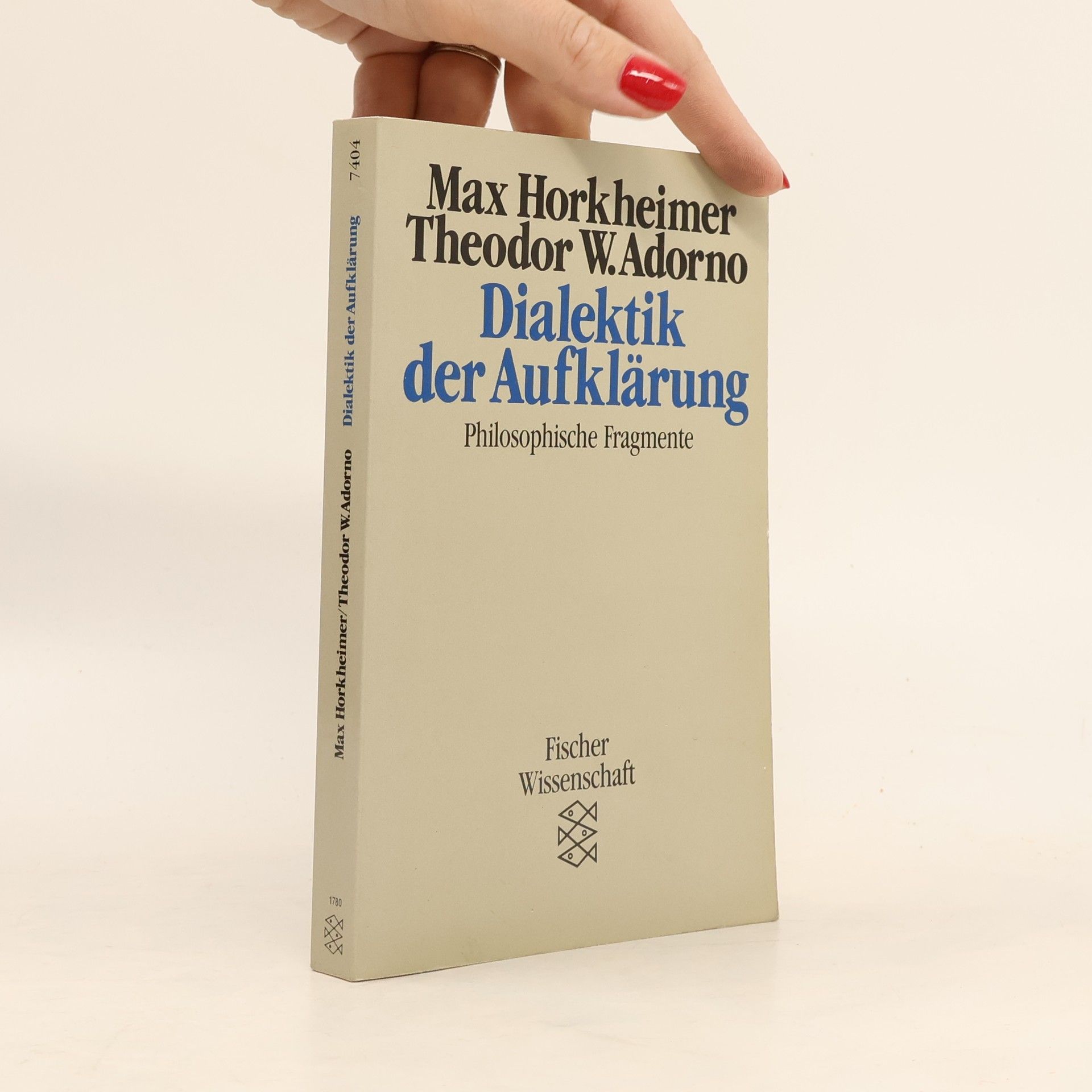 Max Horkheimer Dialektik der Aufklärung