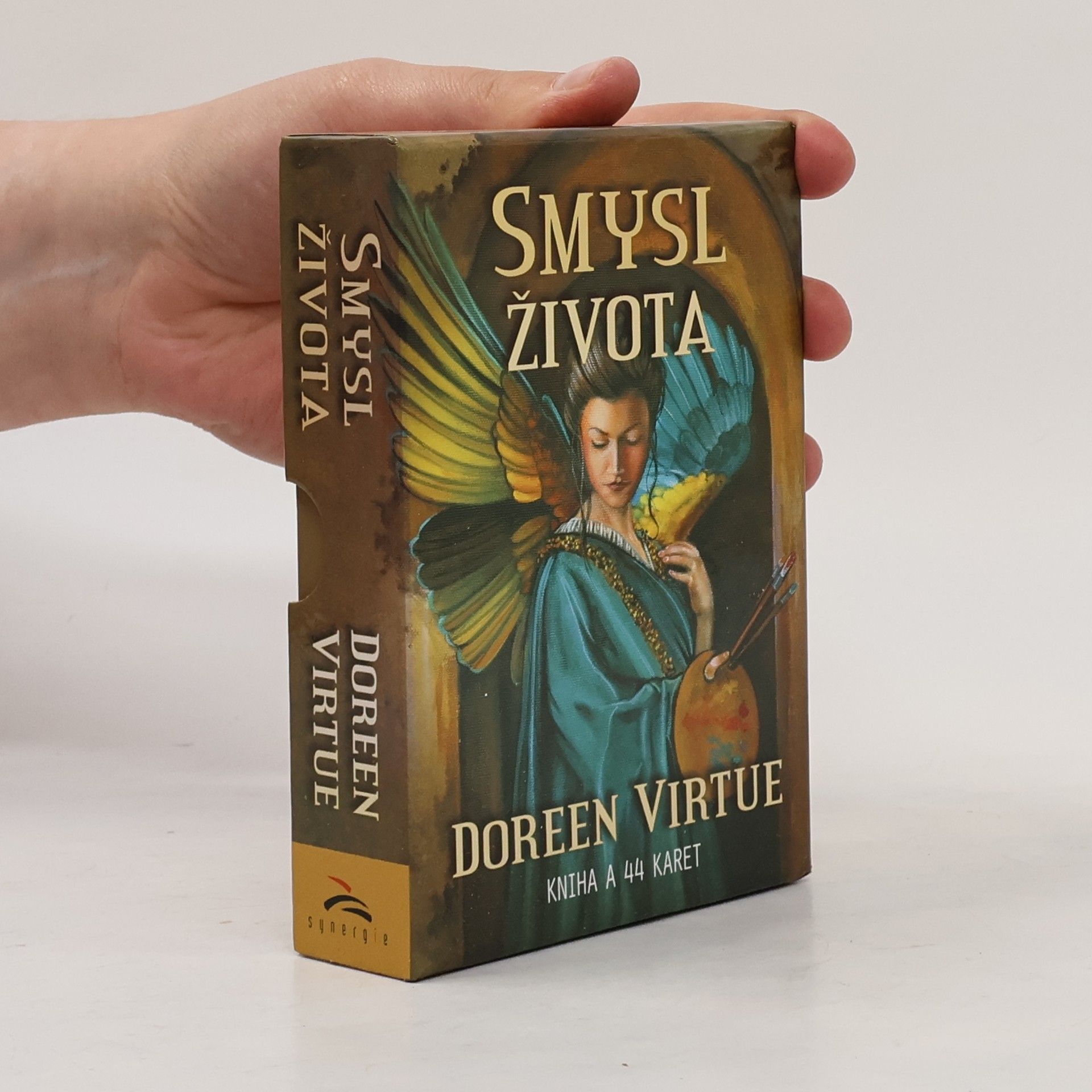 Doreen Virtue Smysl života. Vykládací karty (kniha + 44 karet)