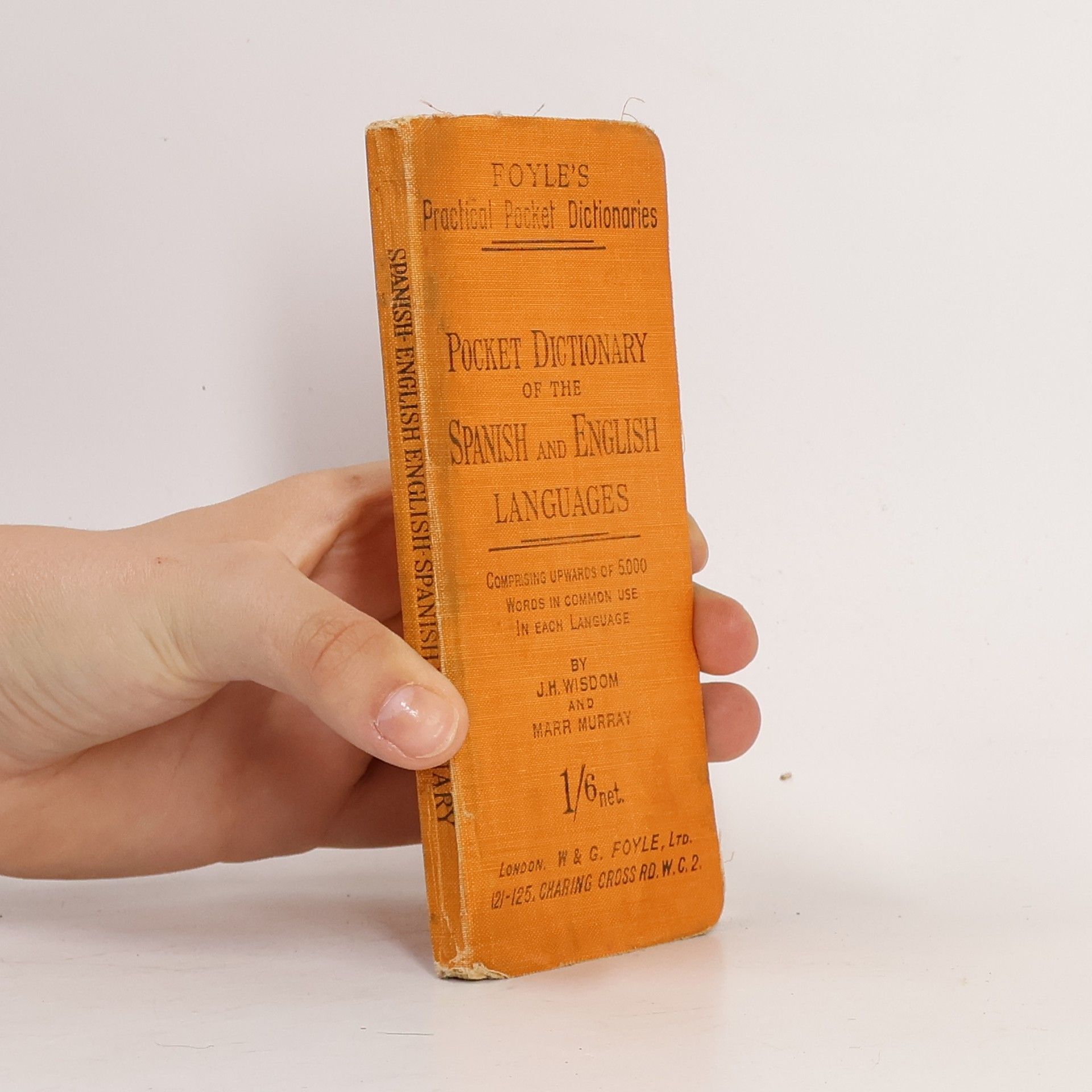 Marr Murray A Practical Pocket Dictionary of the Spanish and English Languages
