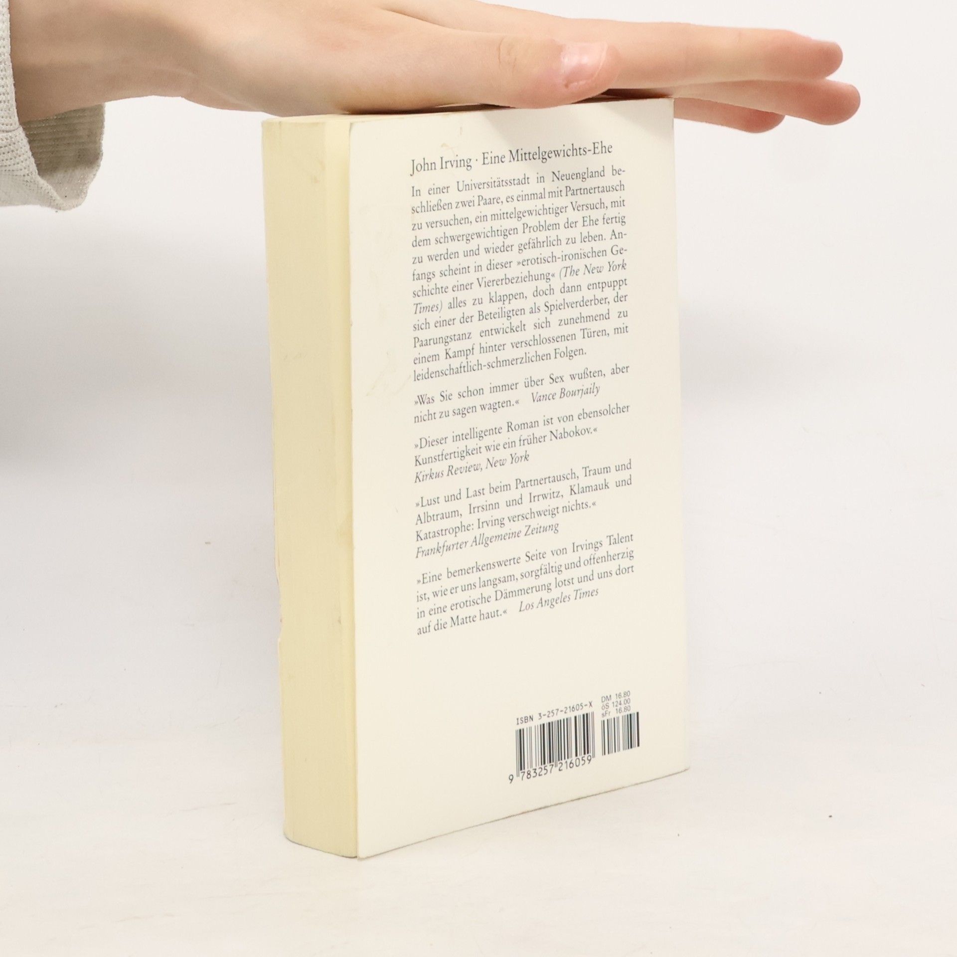 John Irving Eine Mittelgewichtsehe