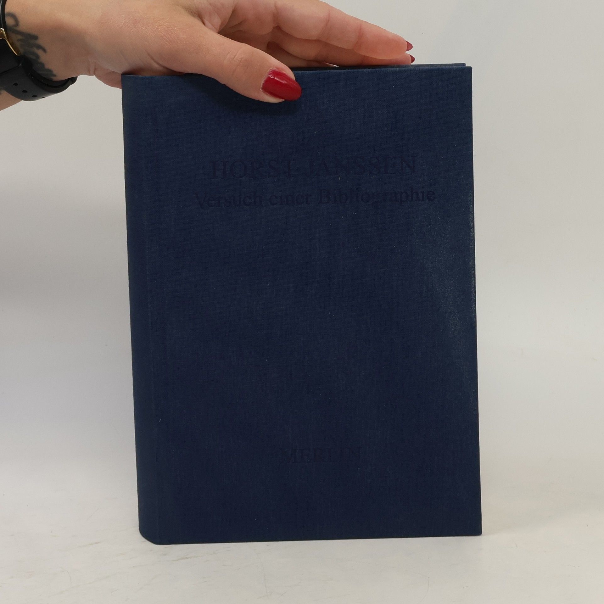 Eberhard Rüden Horst Janssen - Versuch einer Bibliographie