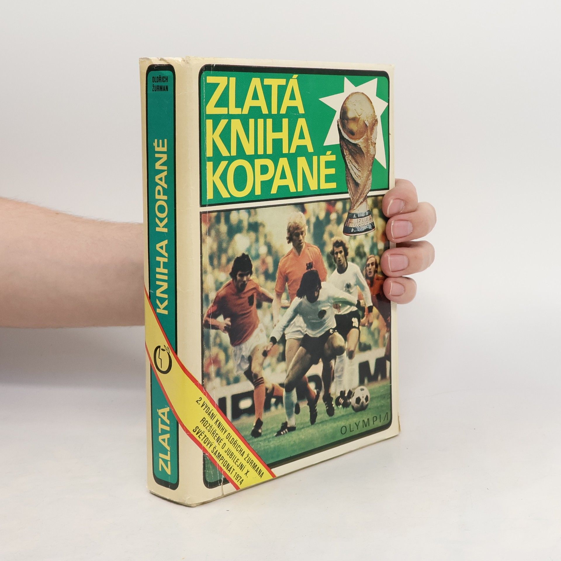 Oldřich Žurman Zlatá kniha kopané