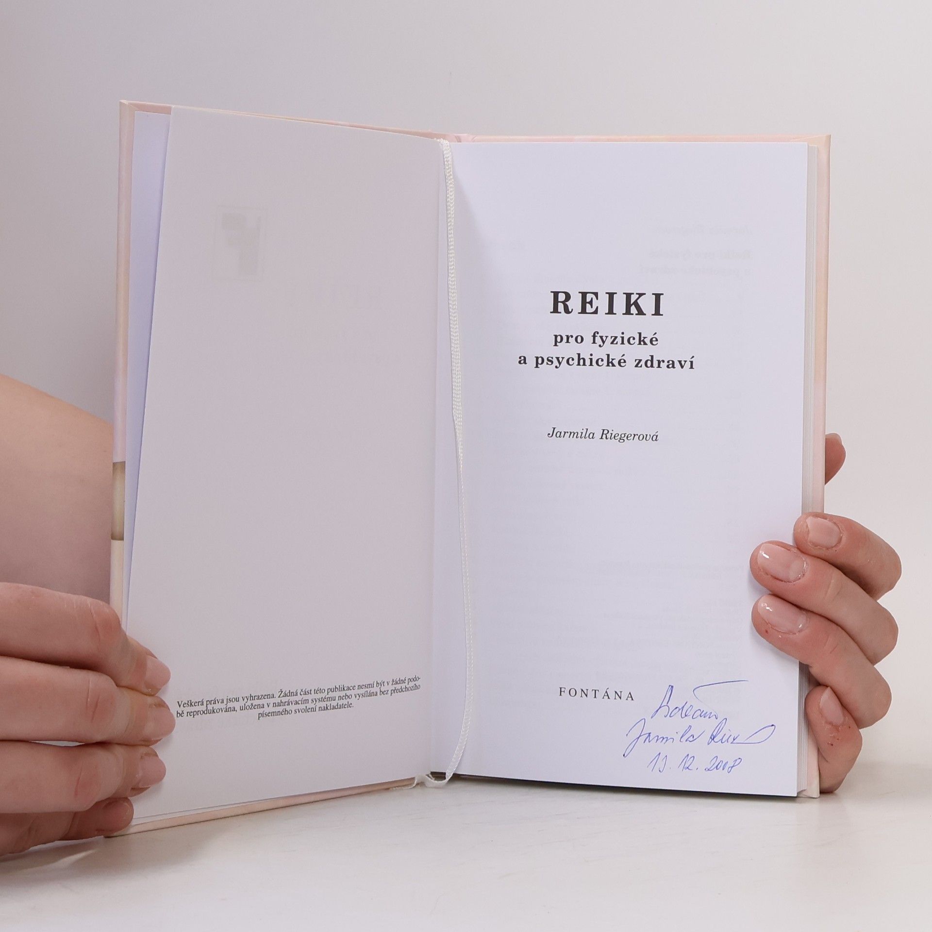 Jarmila Riegerová Reiki pro fyzické a psychické zdraví