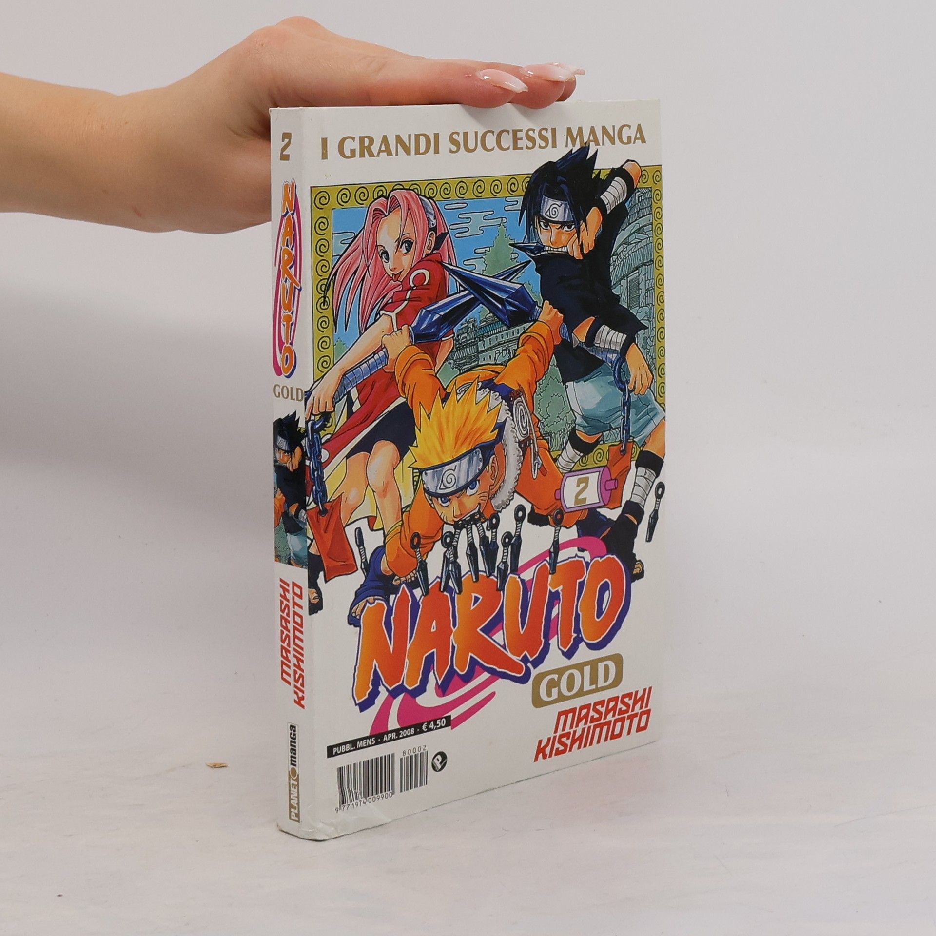 Masashi Kishimoto Naruto Gold 2