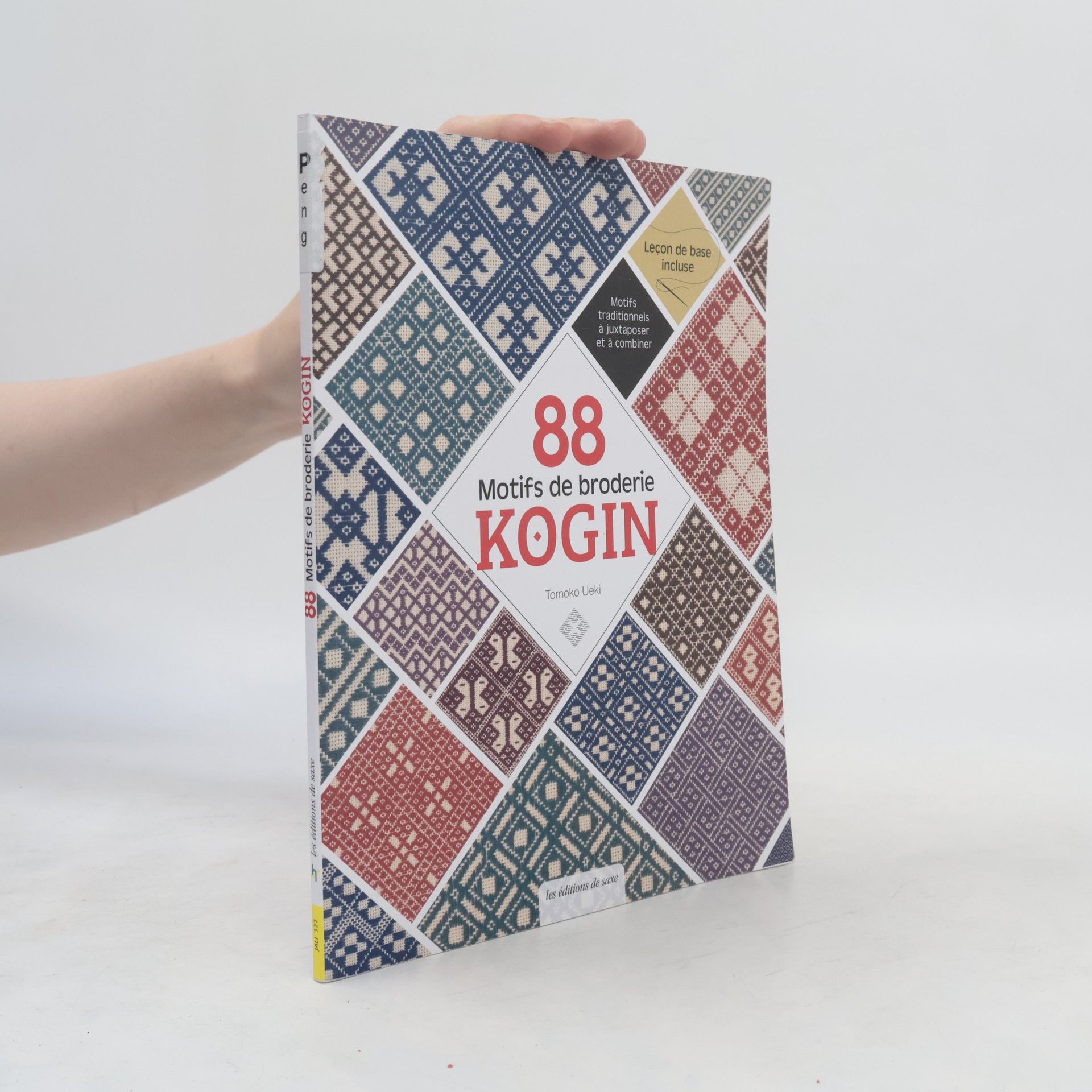 Tomoko Ueki 88 motifs de broderie Kogin