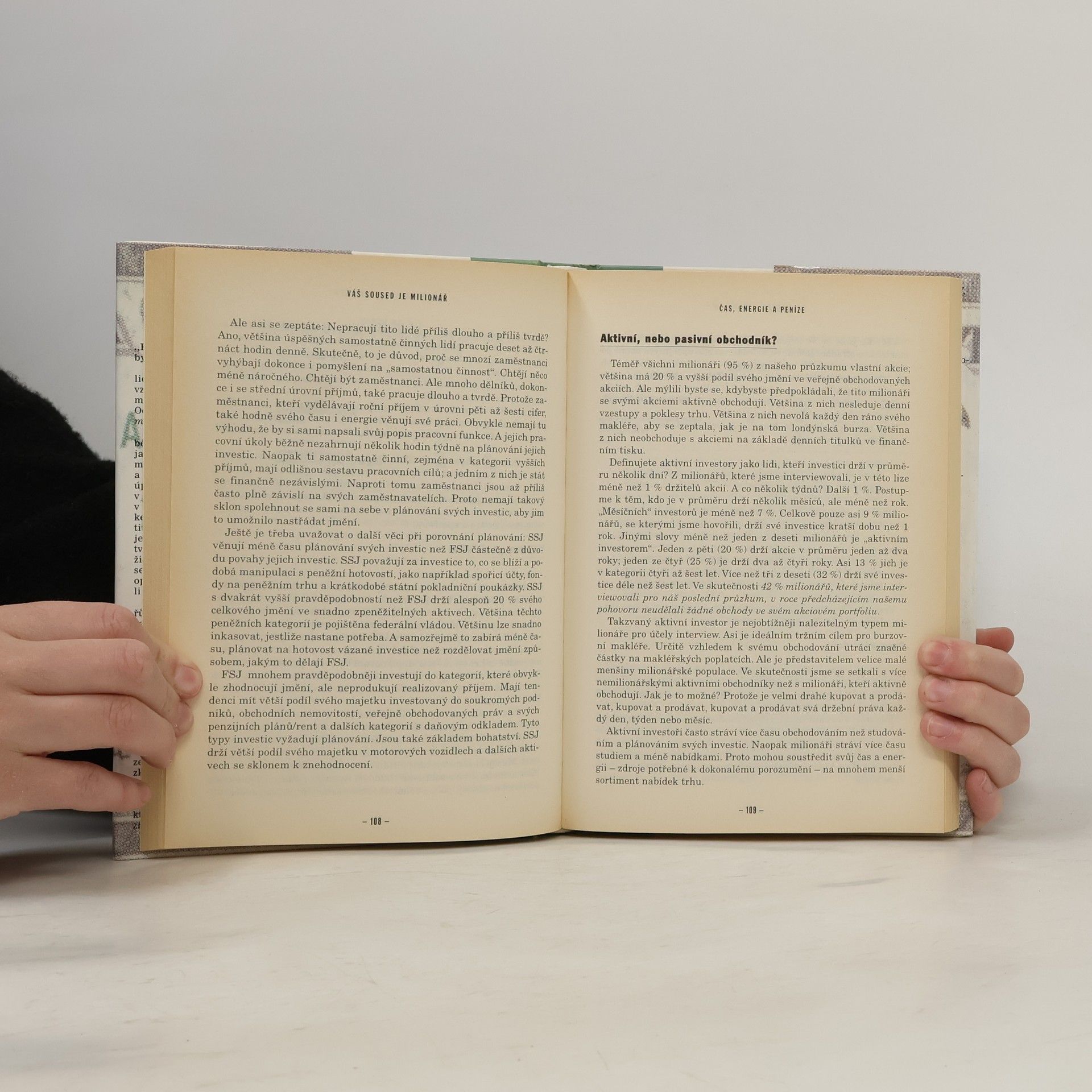 Thomas J. Stanley Váš soused je milionář. Tajemství amerických boháčů