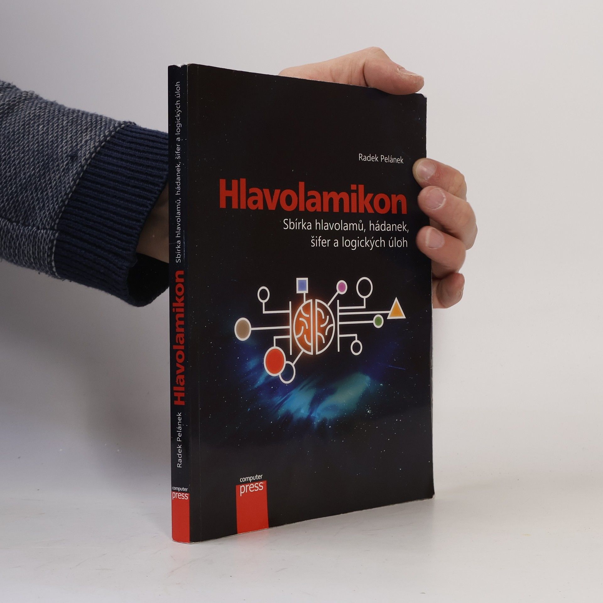Radek Pelánek Hlavolamikon. Sbírka hlavolamů, hádanek, šifer a logických úloh